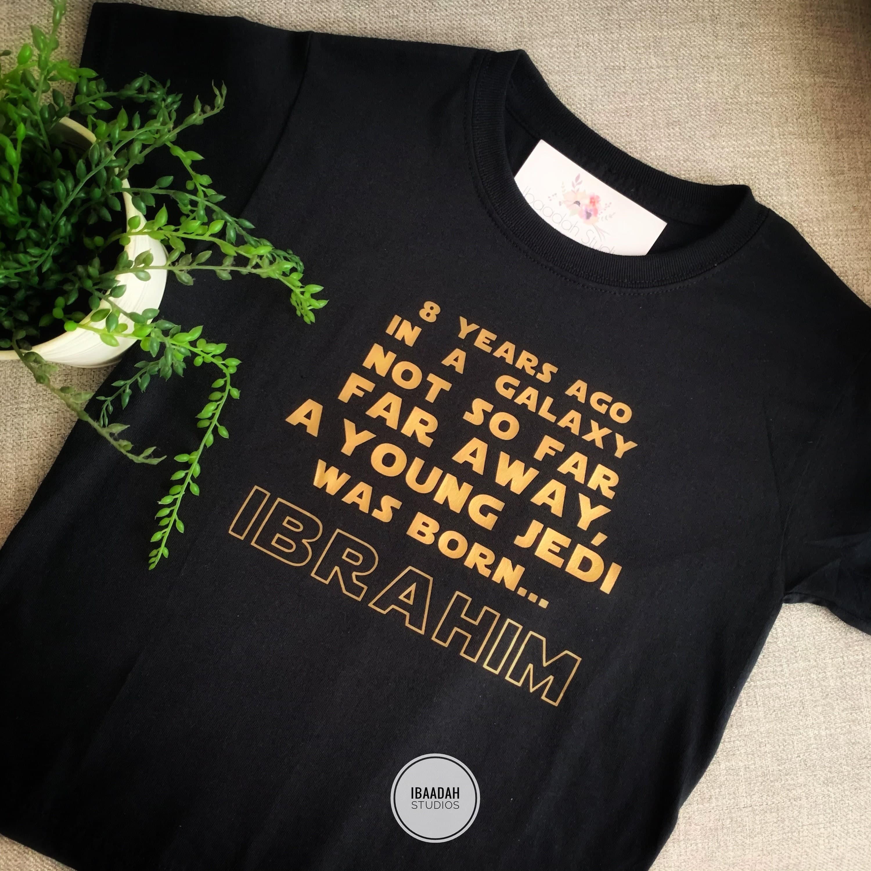 Personalized Star Wars Birthday T-shirt - image 4