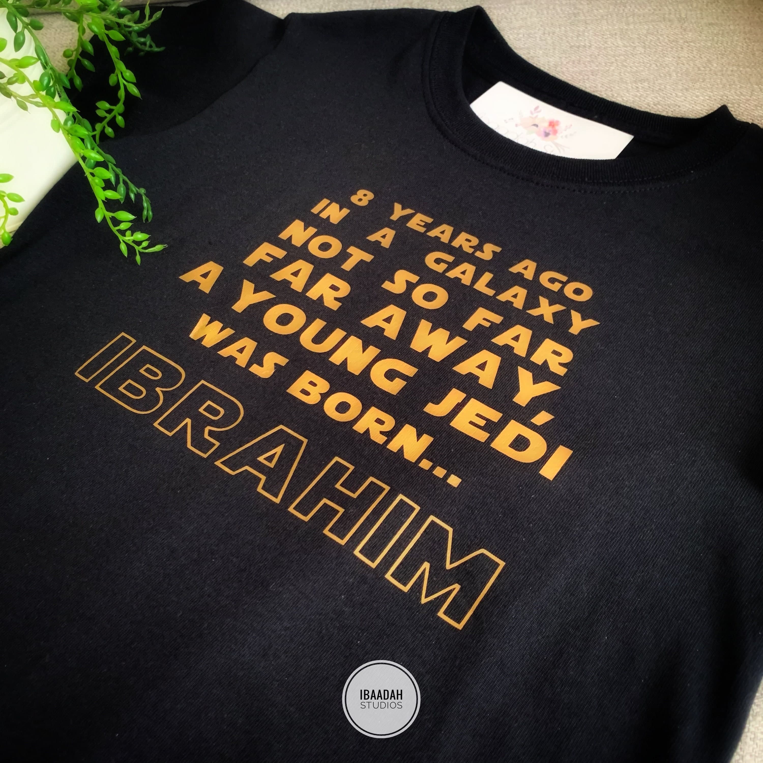 Personalized Star Wars Birthday T-shirt - image 5