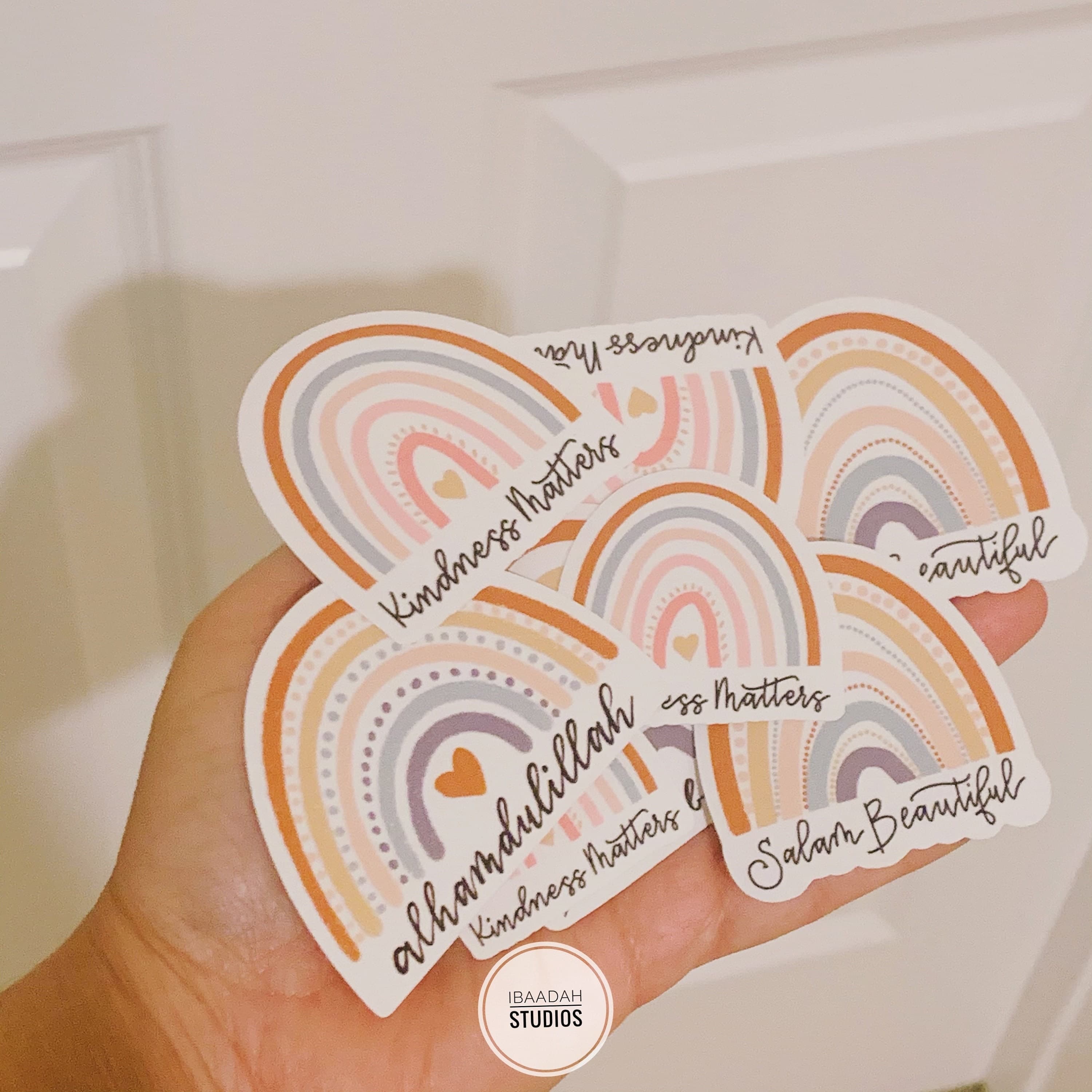 Alhamdulillah Sticker: Islamic Rainbow Decal, Waterproof - image 5