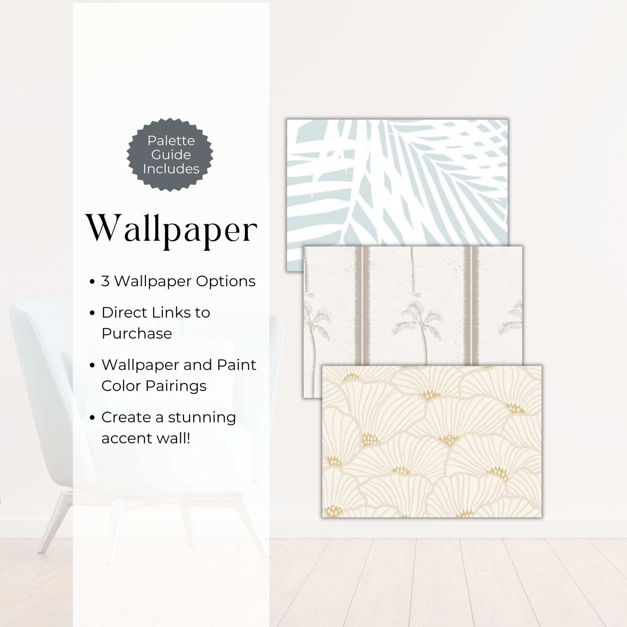Beach House Color Palette | Benjamin Moore Beach Glass Paint | Coastal Paint Colors | Beach Wallpaper and Paint | Whole House Paint Palette - image 5