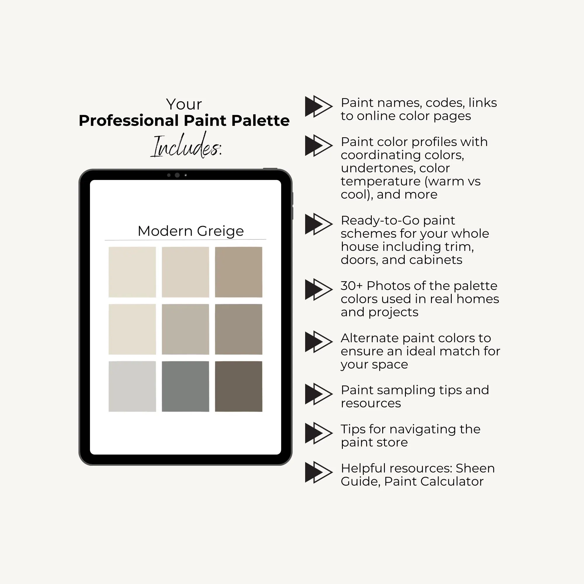 Amazing Gray Sherwin Williams Whole House Paint Palette - image 2