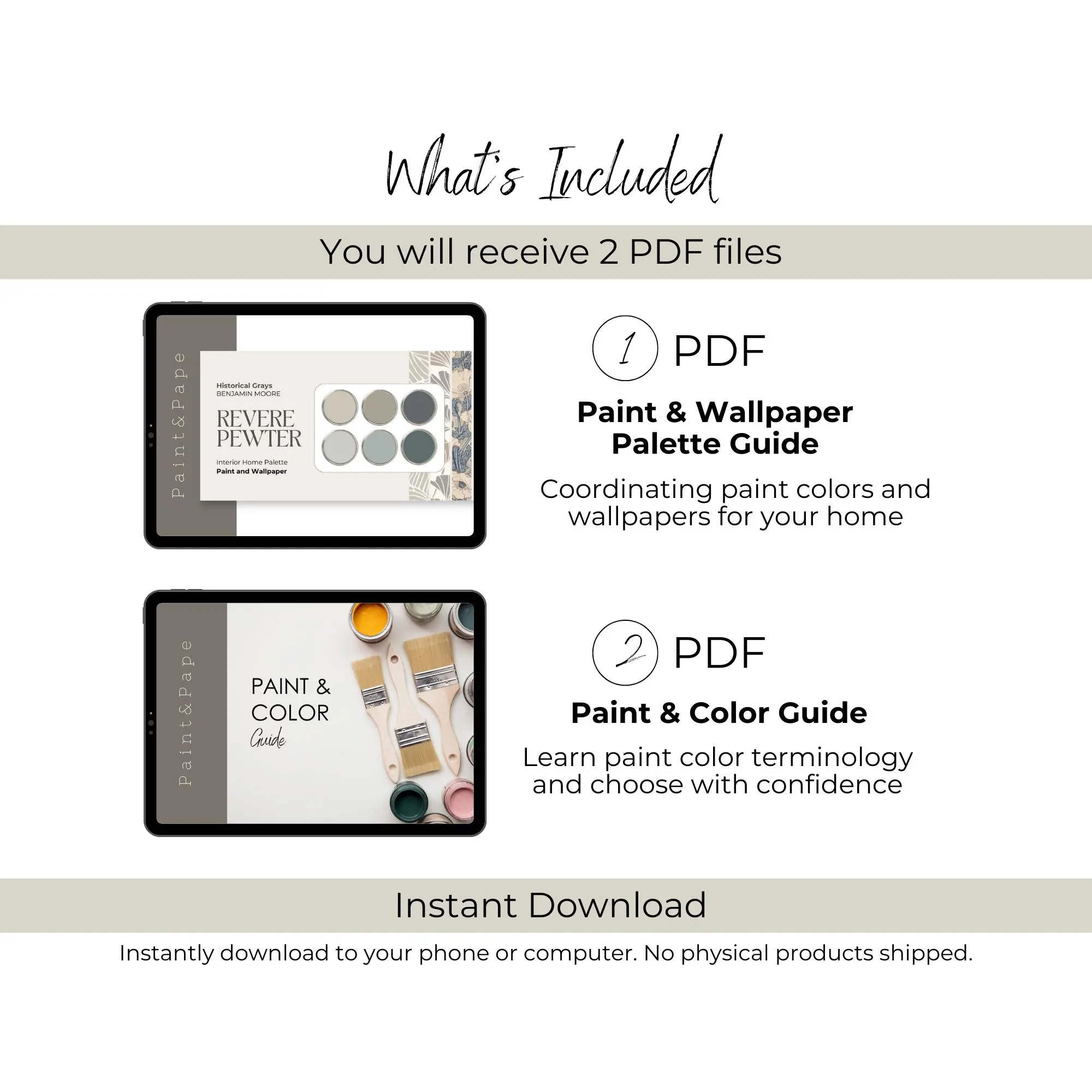 Revere Pewter Benjamin Moore, Wallpaper Paint Palette, Ben Moore Color Pairings, New Construction Paint Colors, Wallpaper Paint Packages - image 4