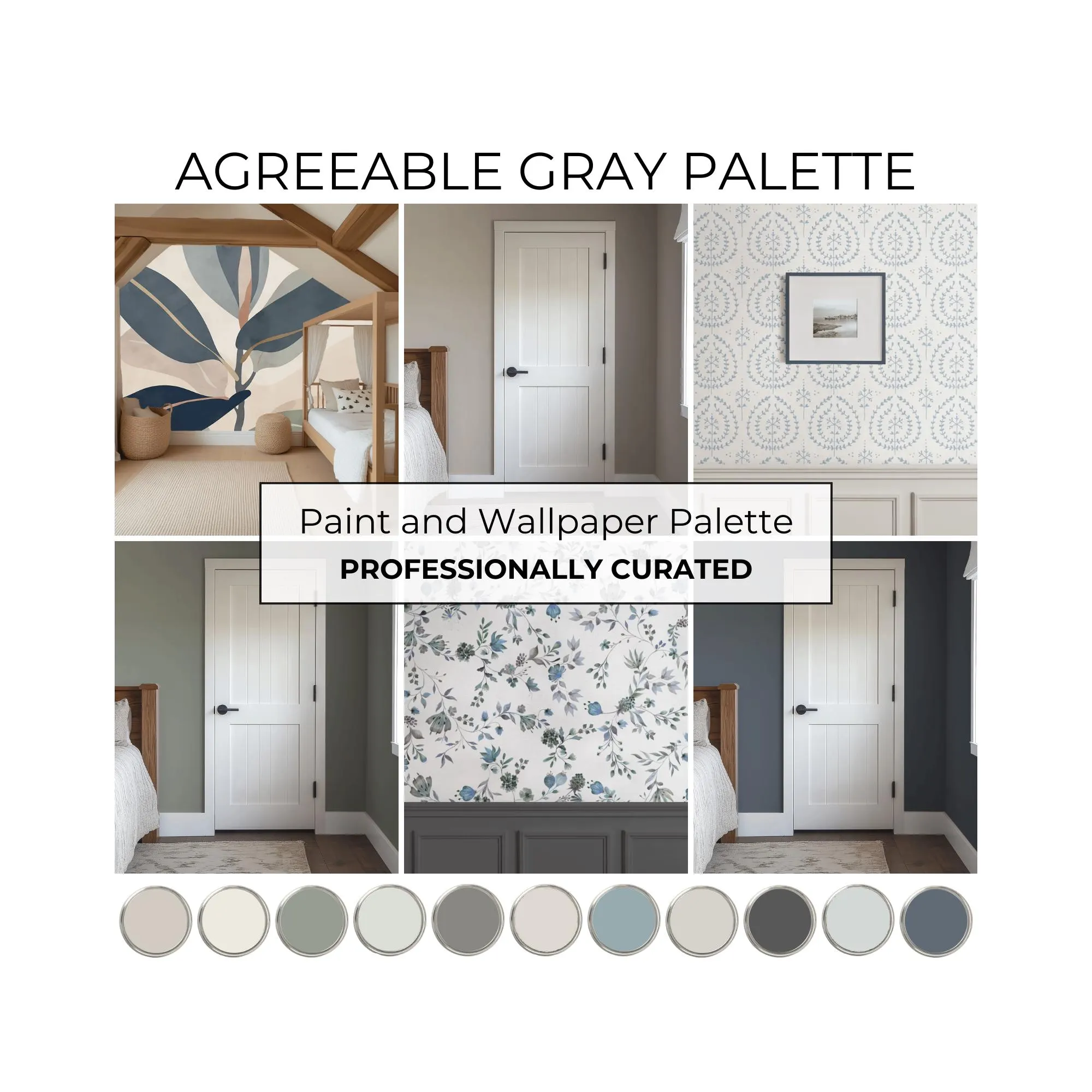 agreeable gray sherwin williams coordinating colors. agreeable gray color palette