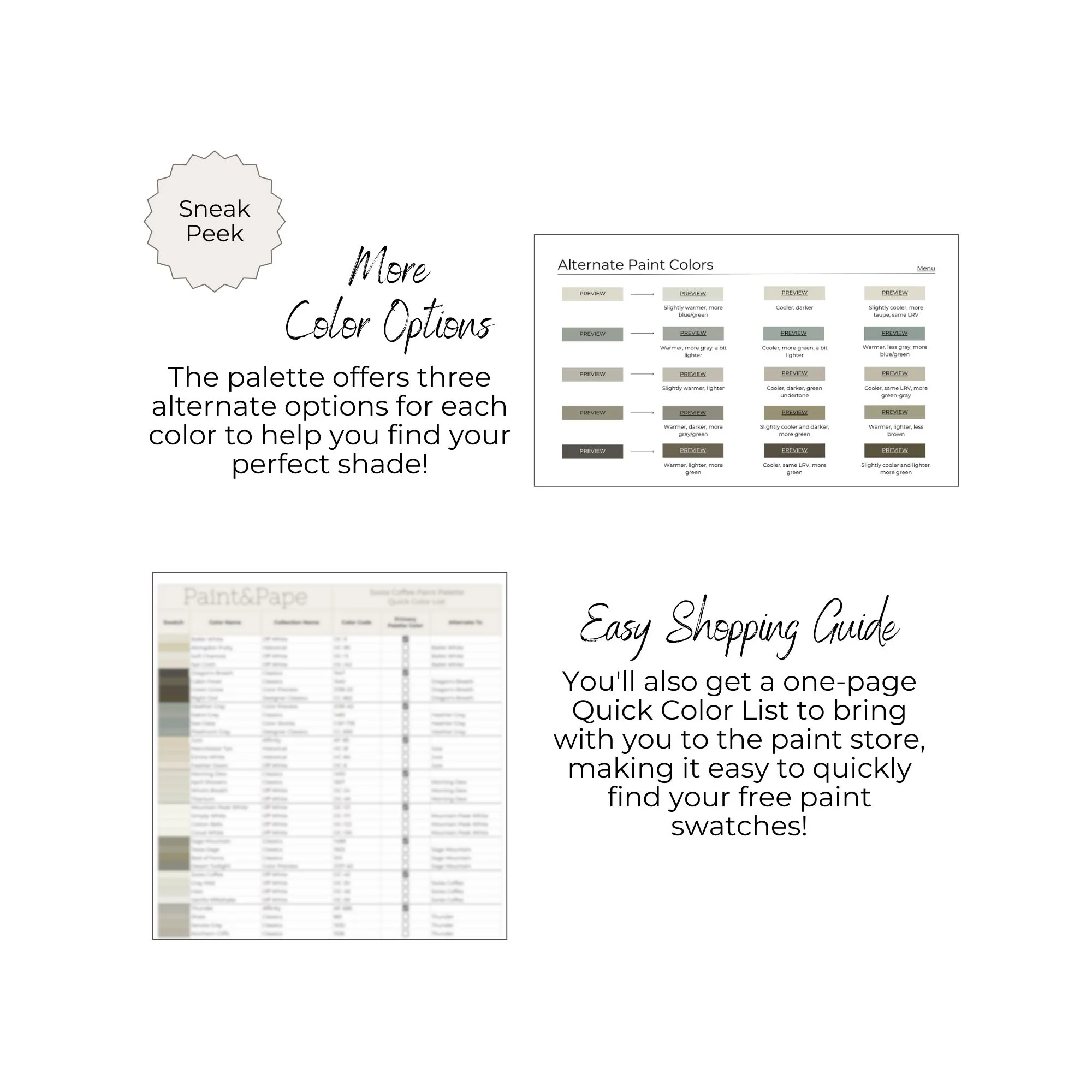 Swiss Coffee Benjamin Moore, Neutral Paint Colors, Whole House Color Scheme, Creamy White Kitchen Cabinets, Earthy Paint Palette, OC-45 - image 2
