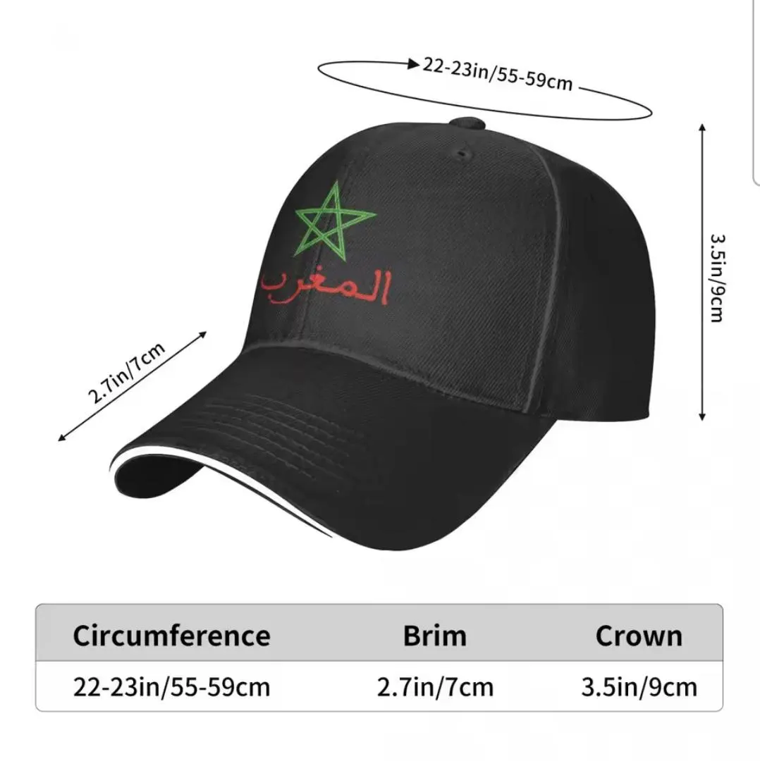 Moroccan Flag Baseball Cap: Heritage Pride Accessory - image 4