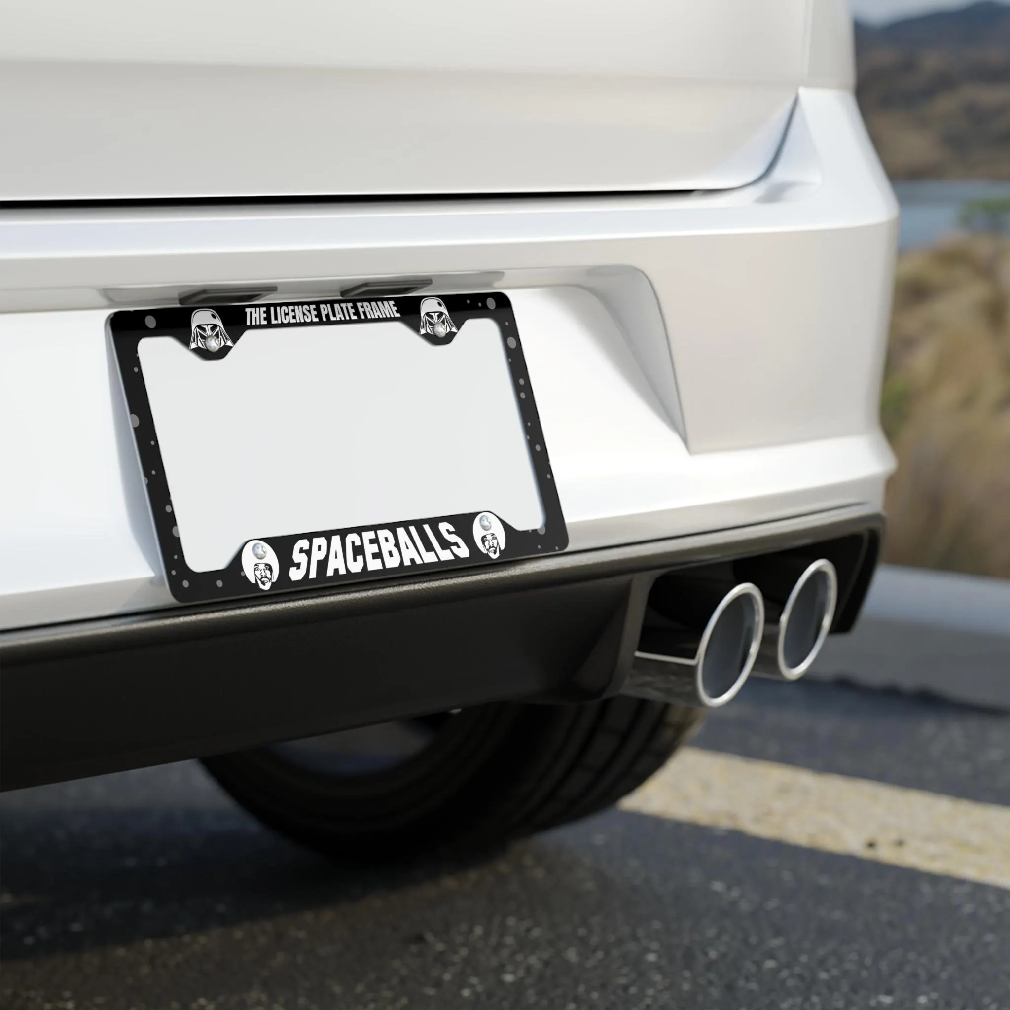 Spaceballs Metal License Plate Frame - Mel Brooks Movie Gift - image 5