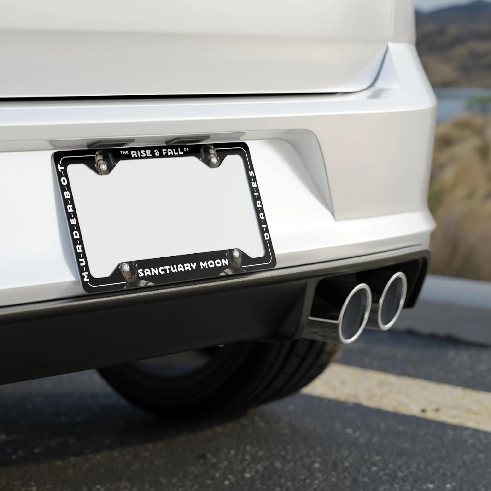 Murderbot Diaries License Plate Frame: Sci-Fi Martha Wells Fan Gift - image 4