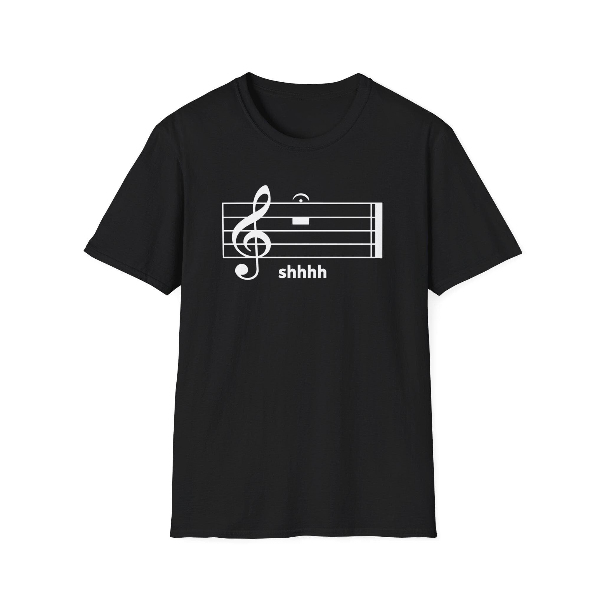 Shhhh Is the Band Interrupting Your Conversation T-Shirt | Funny Music Tee - image 3