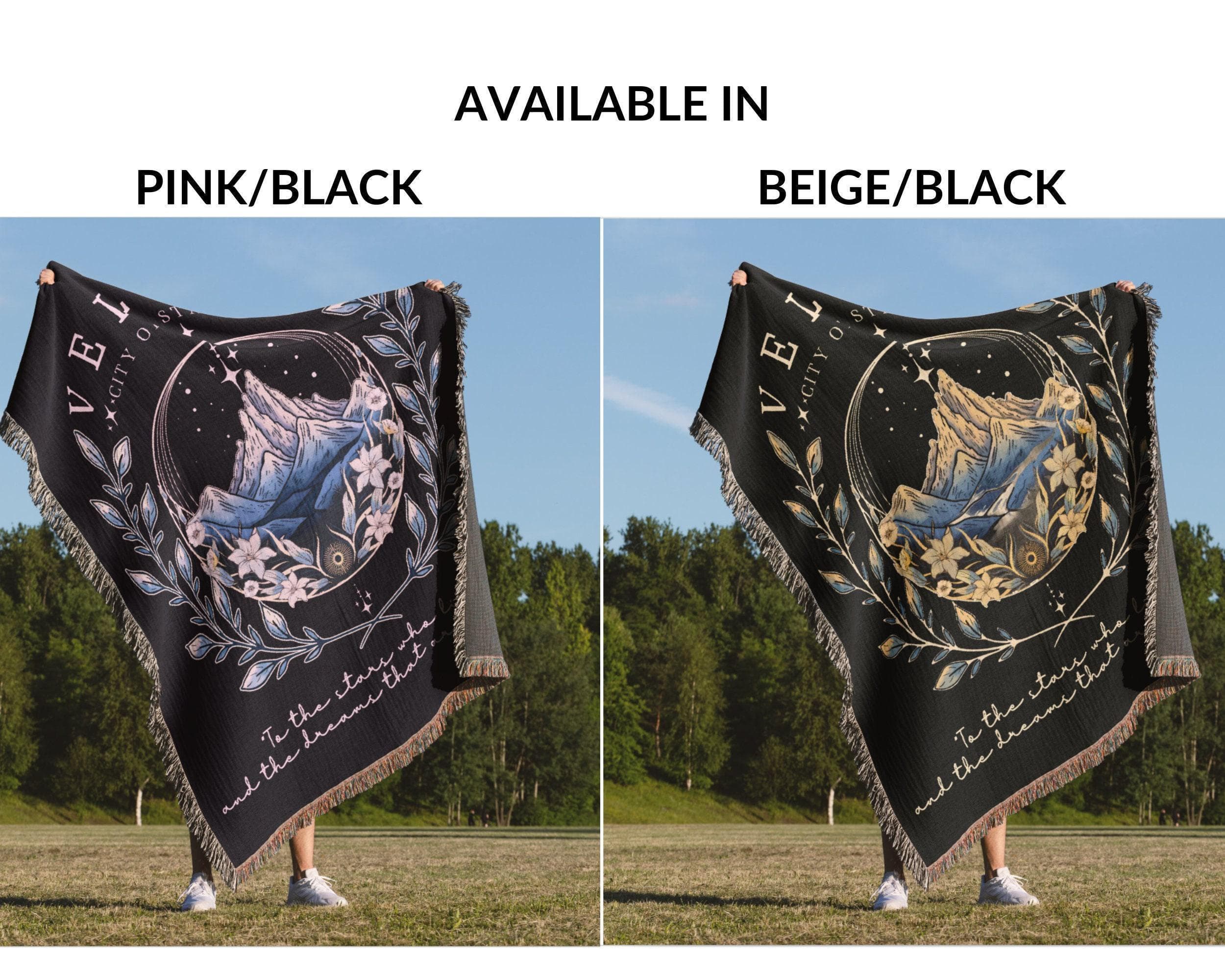 Romantasy Book Quote Blanket: Fae World, Night Court Merch, Black Friday Gift - image 5