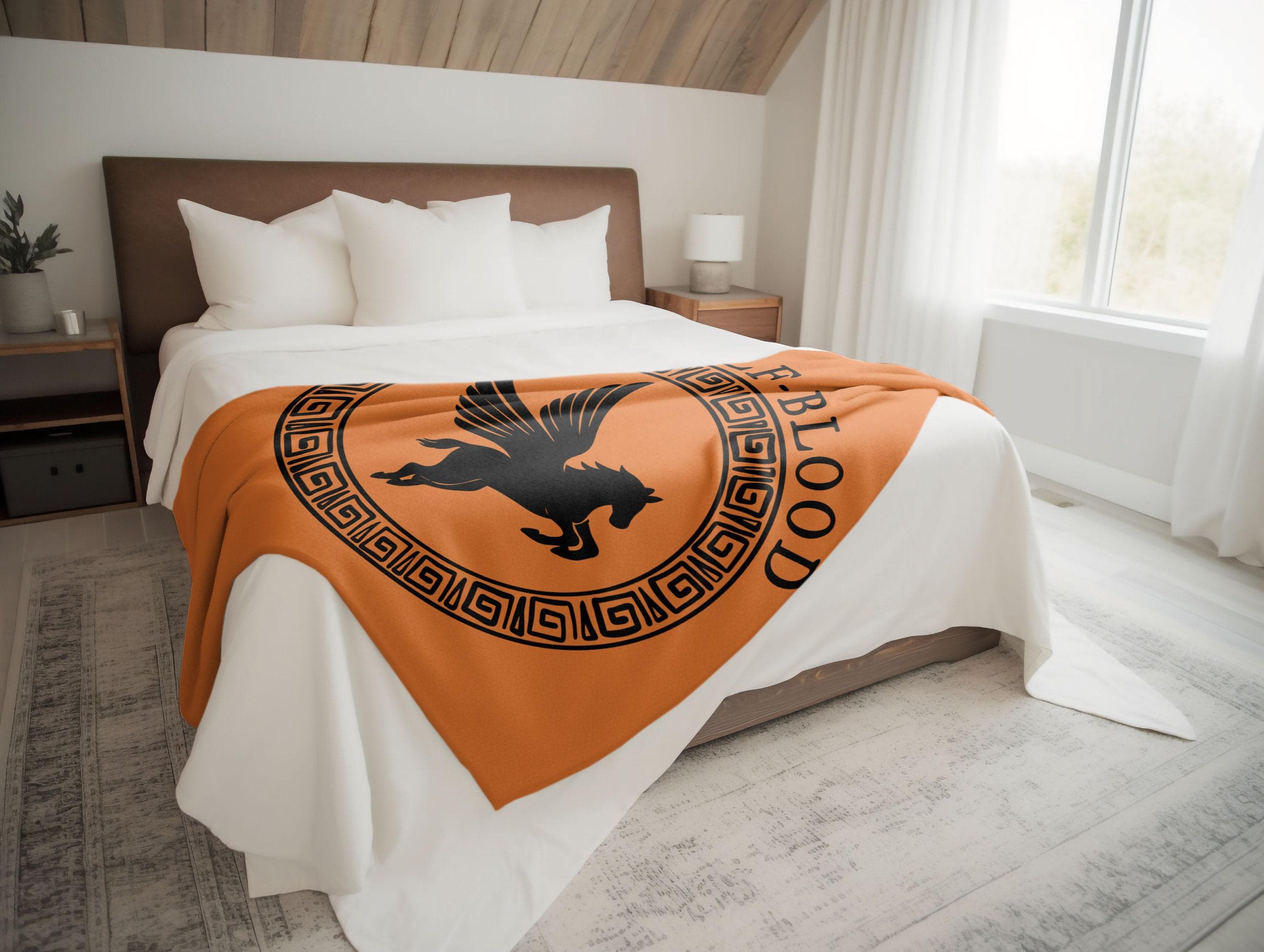 Camp Half-Blood Plush Velveteen Blanket: Olympian Book Gift - image 4