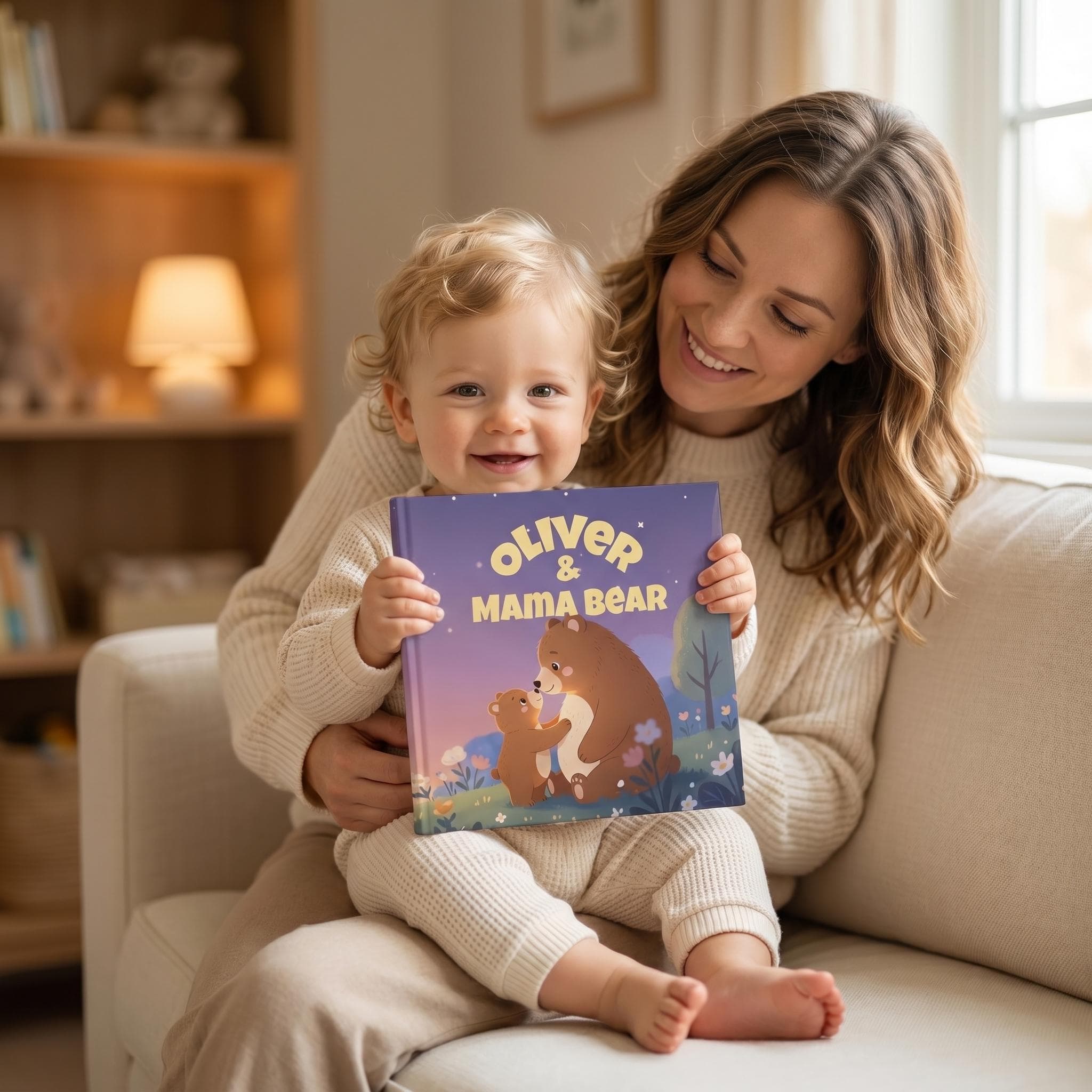 Personalized First Mother’s Day Gift, Custom Mother’s Day Book, Mama Bear Story Book, Mommy and Me Story, Gift for New Mom