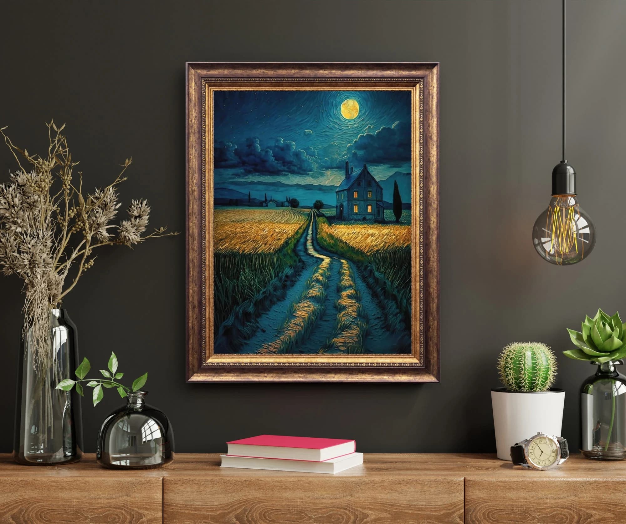 Vincent Van Gogh  -Druck. Fine Art. Malerei, Kunstdruck, Museumsqualität, Landschaftsmalerei |300945 - image 5