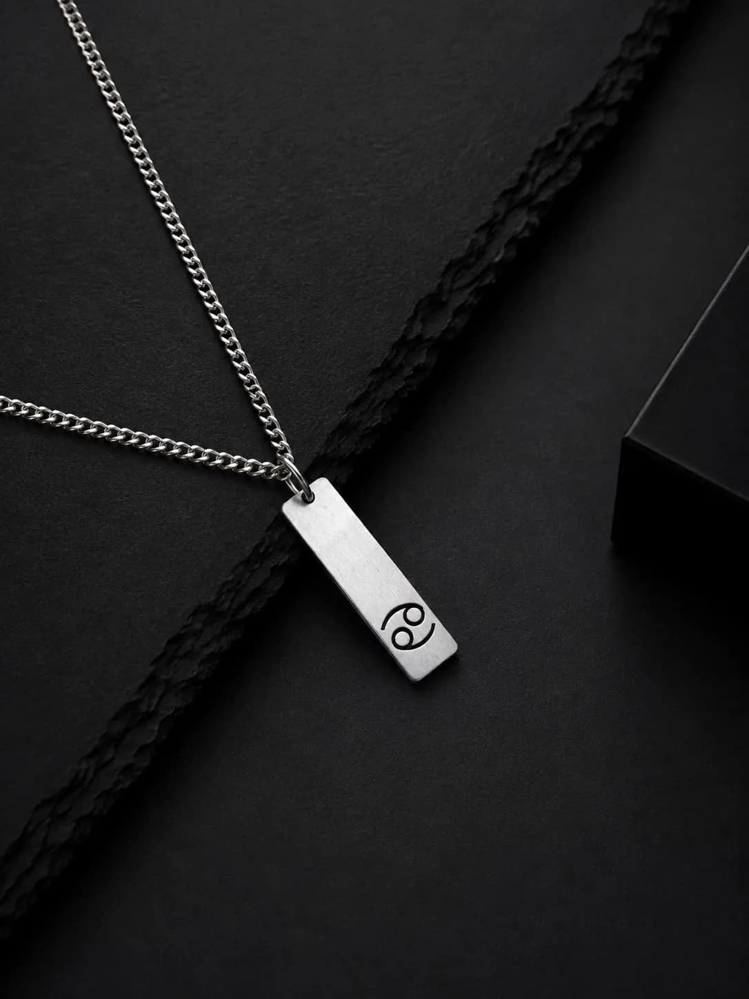Men’s Zodiac Necklace, Stainless Steel Zodiac Sign Pendant, Personalized Horoscope Necklace for Him, Astrology Gift for Men - image 4