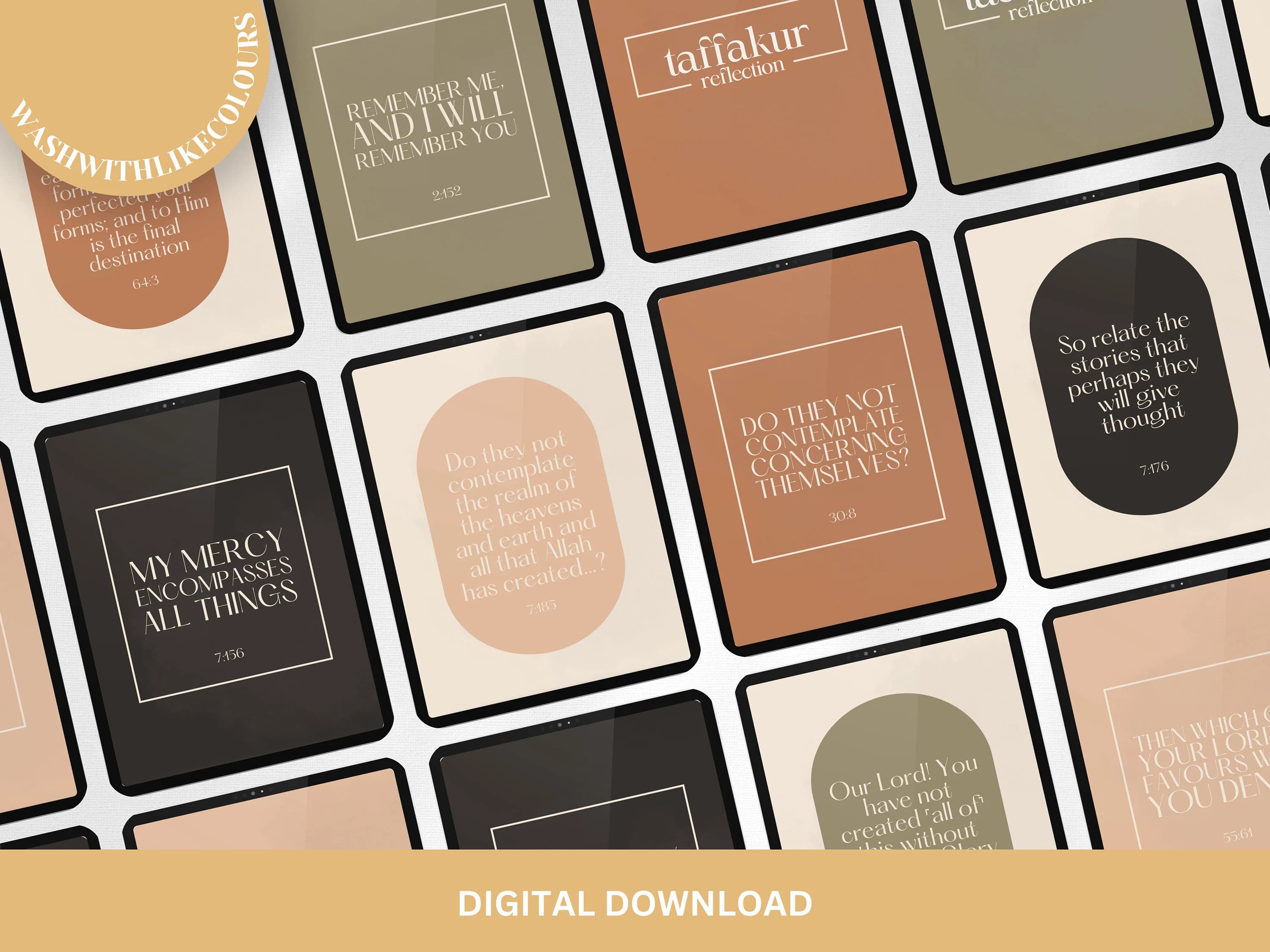 Juz 30 Quran Journal, English Thematic, iPad Goodnotes (PDF Download) - image 3