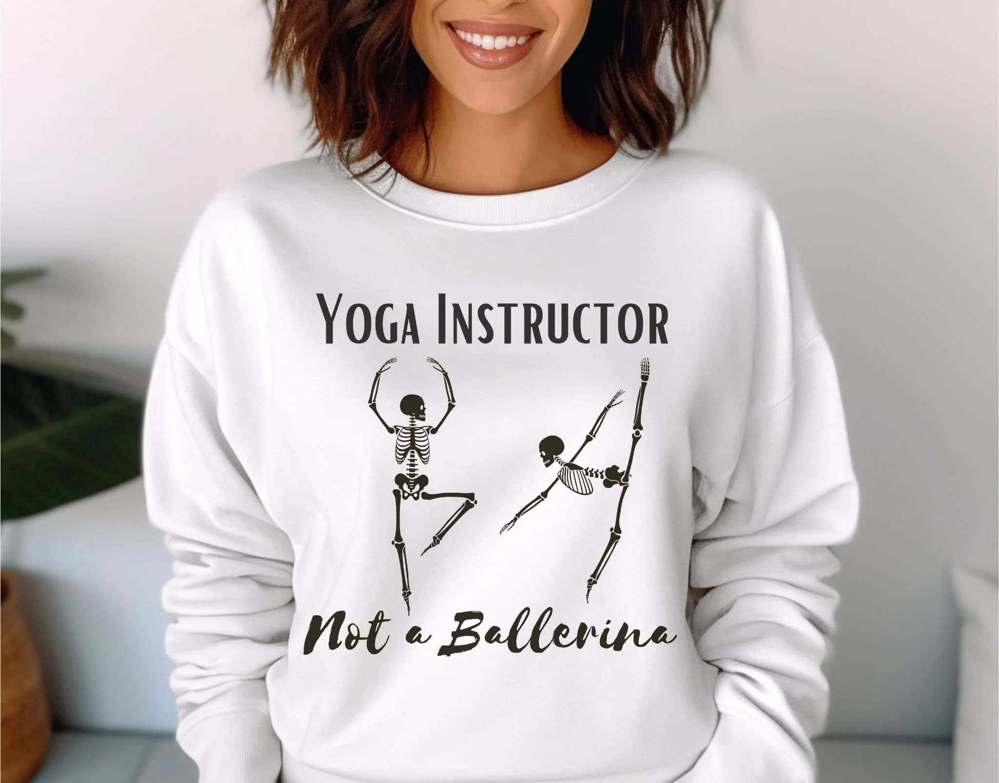Skeleton Yoga Sweatshirt, Funny sweatshirt, yoga Long Sleeve, Yoga day shirt, Yoga lover sweatshirt, Skeleton SweatShirt, Skeleton Shirt