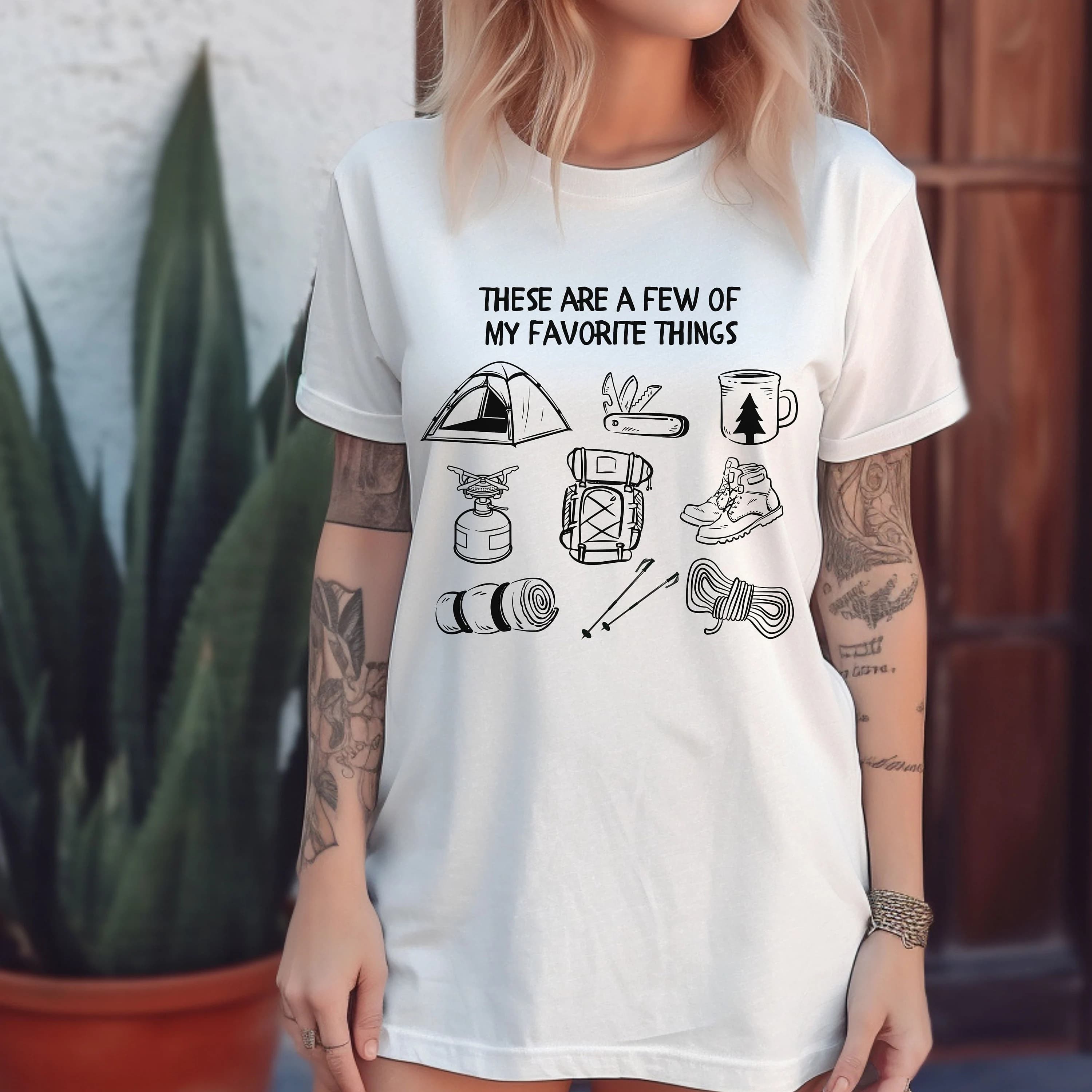 Hiking Shirt, Camping shirt for Summer Camp, Family Camping crew shirt, Gift for Hiker Camper, Backpacker, Outdoor Nature Lover Sweatshirt