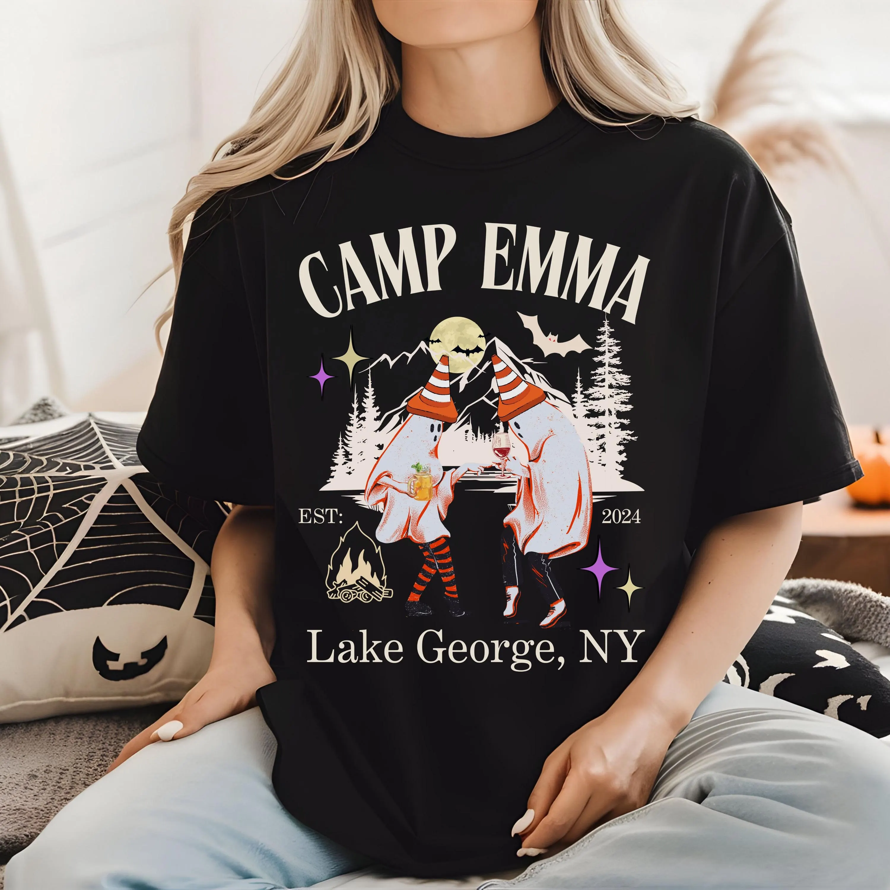 Camp Bachelorette Shirts, Comfort Colors Custom Bachelorette Party Shirts, Ghost Bach Shirt, Coven Bachelorette Shirt, Witchy Bachelorette - image 3