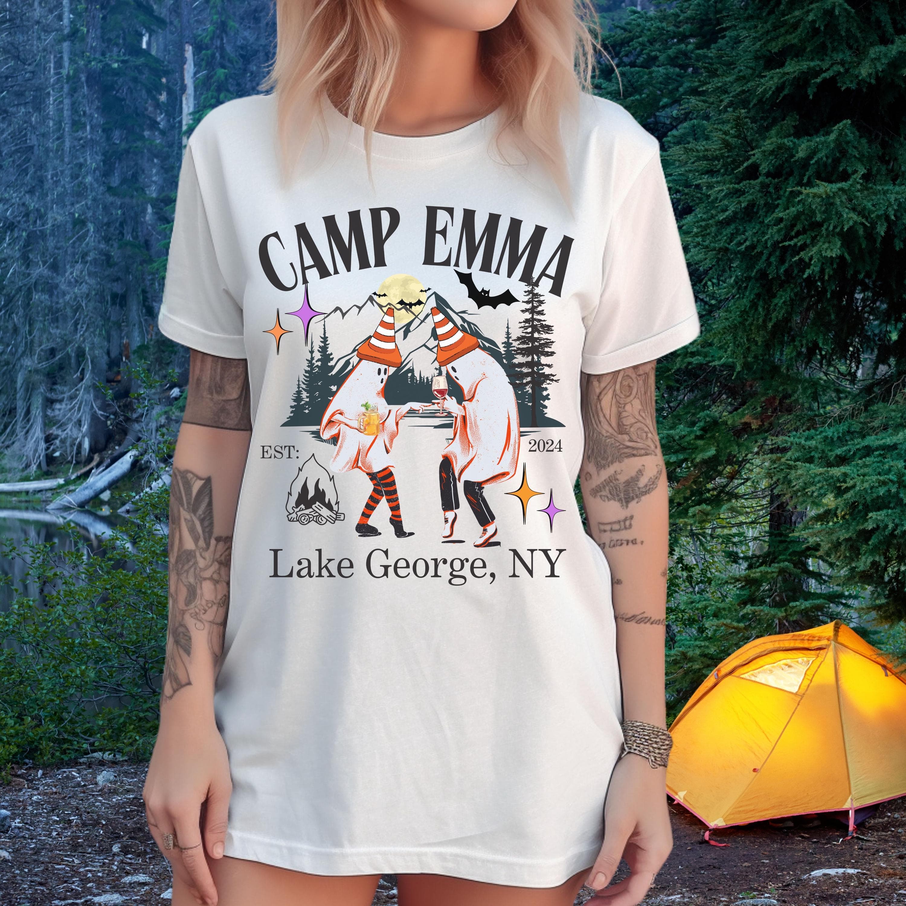 Camp Bachelorette Shirts, Comfort Colors Custom Bachelorette Party Shirts, Ghost Bach Shirt, Coven Bachelorette Shirt, Witchy Bachelorette - image 4