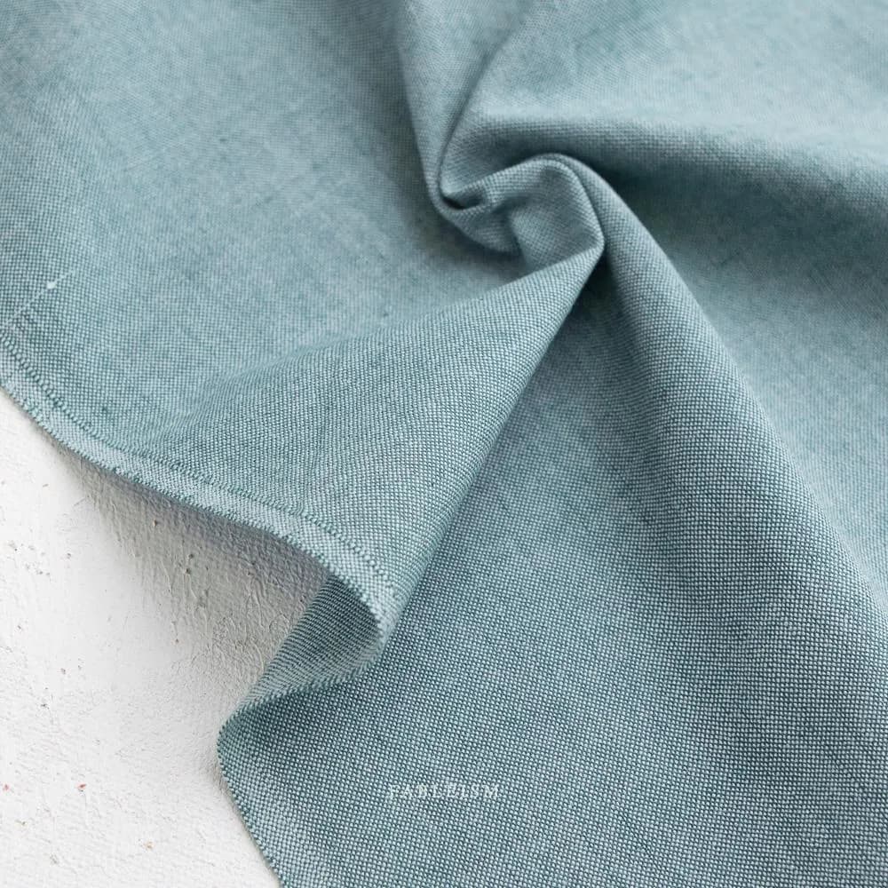 Watercolor Wovens in CAMBRIA | Fableism Supply Co - 100% Cotton Yarn-Dyed Wovens, Shot Cotton, Fabric By the Yard