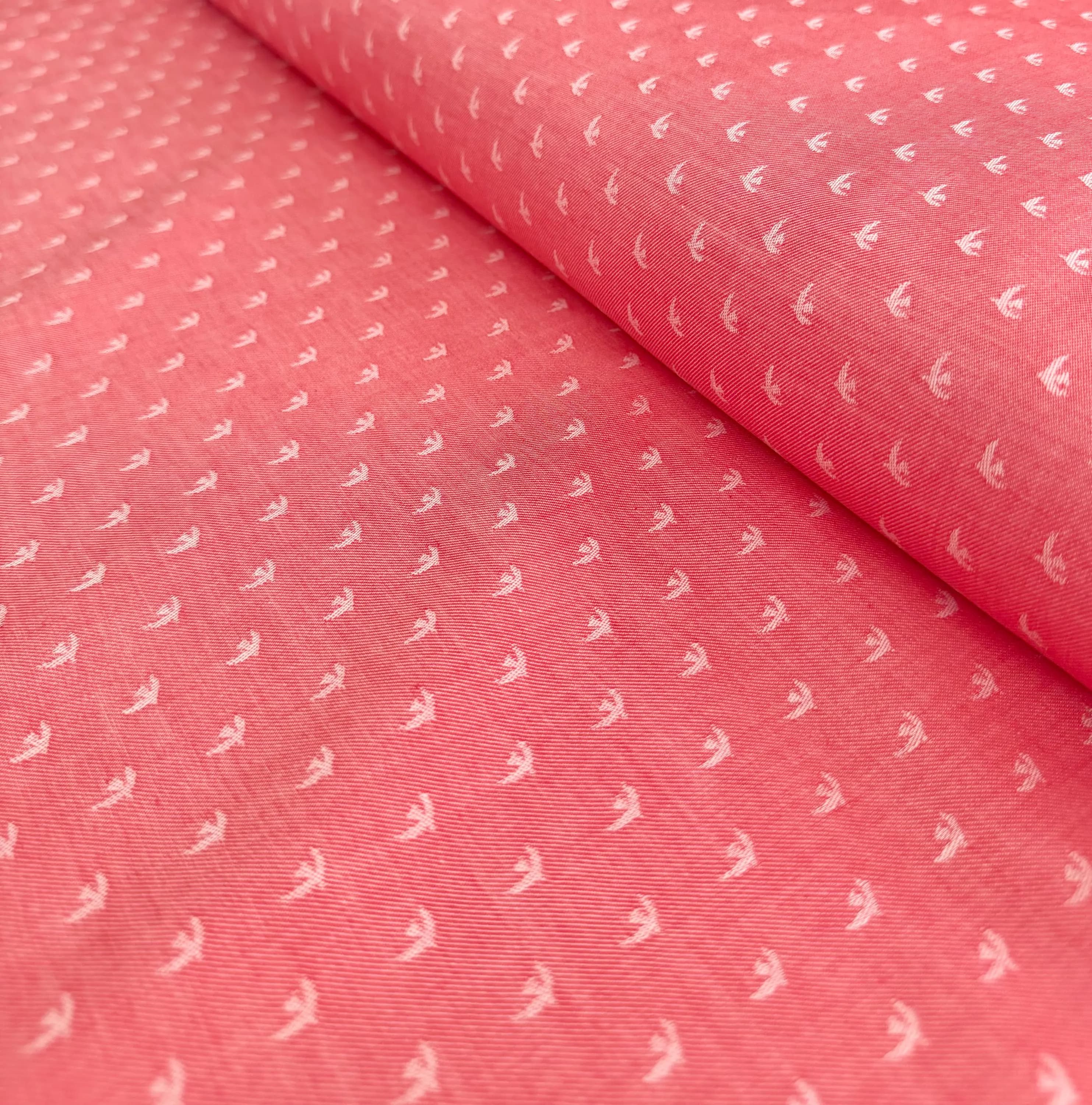 Birds in CARDINAL - Picnic Wovens by Suzy Quilts, Art Gallery Fabrics | Yarn Dyed Woven, AGF Fabric By the Yard, 100% Cotton