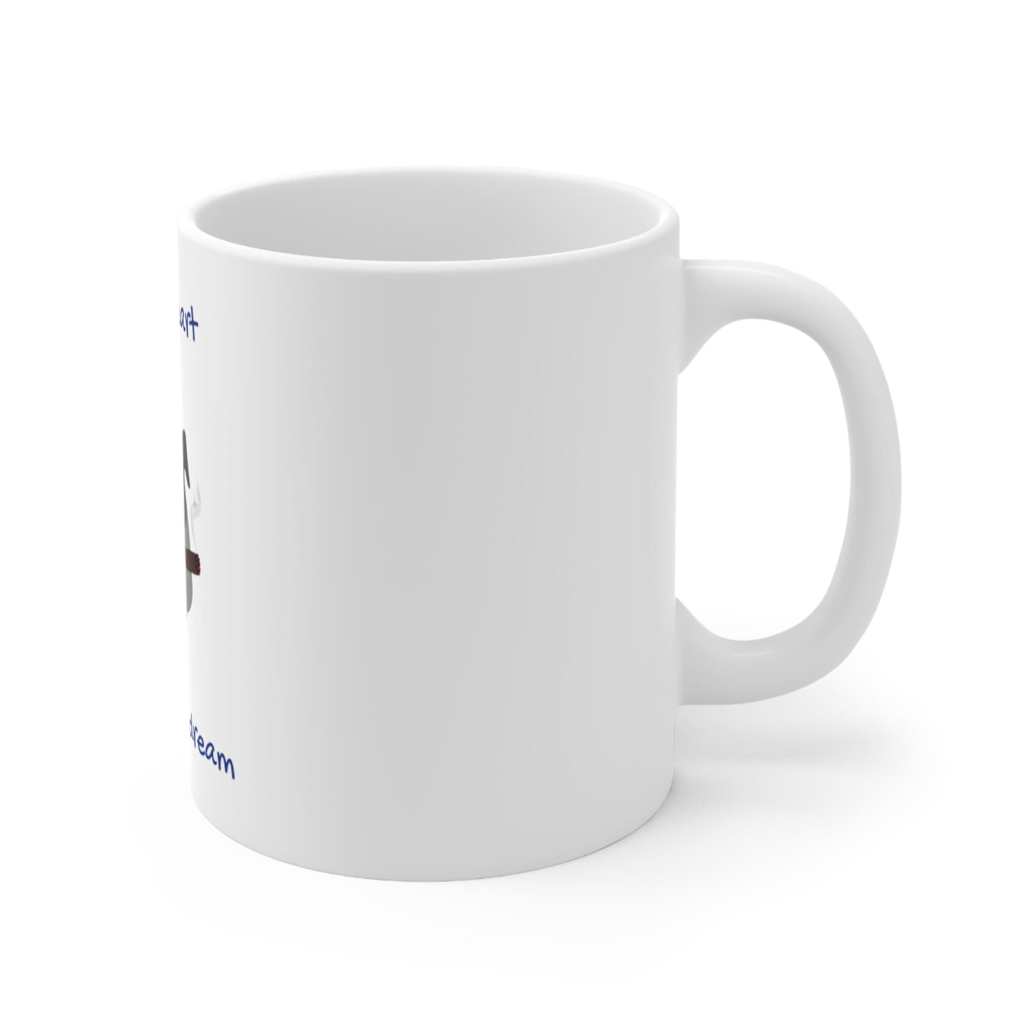 British Heart American Dream | Immigrant to US | Ceramic Mug 11oz - image 4