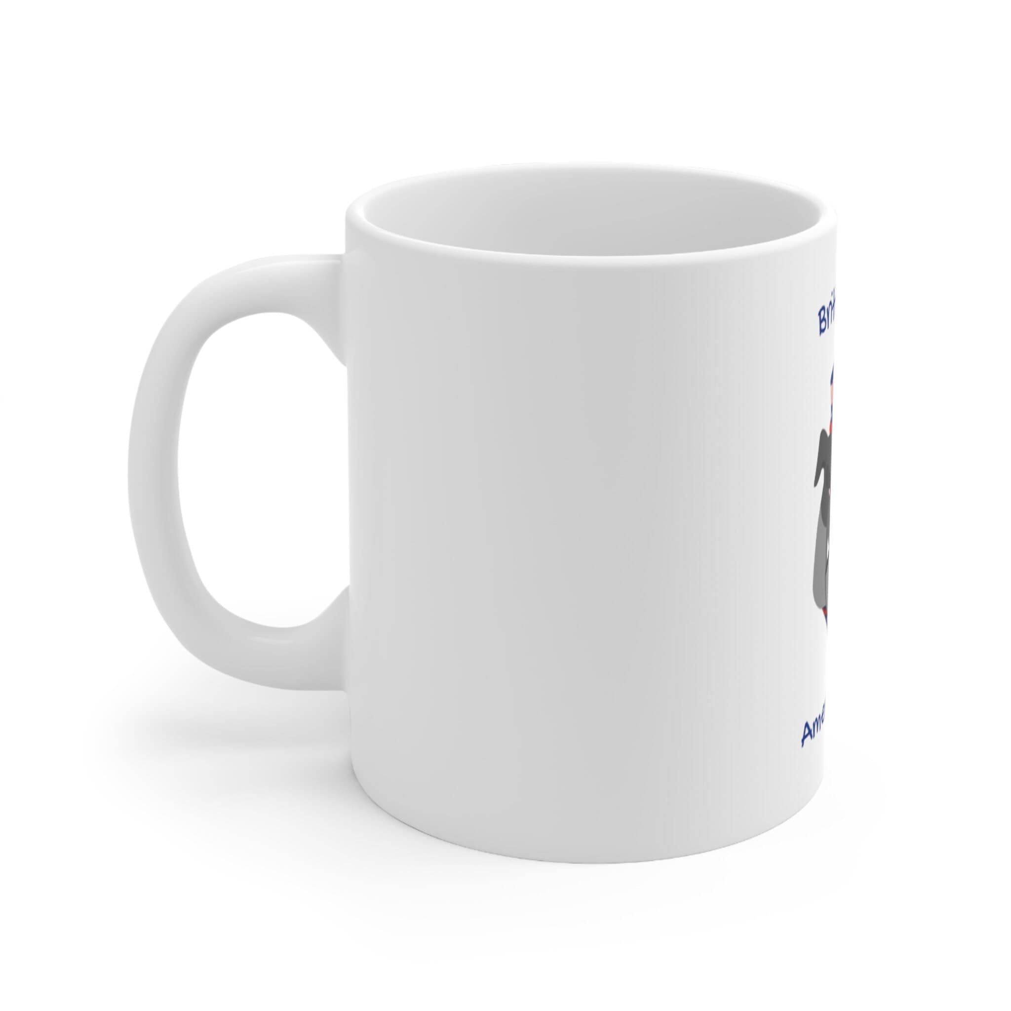 British Heart American Dream | Immigrant to US | Ceramic Mug 11oz - image 3