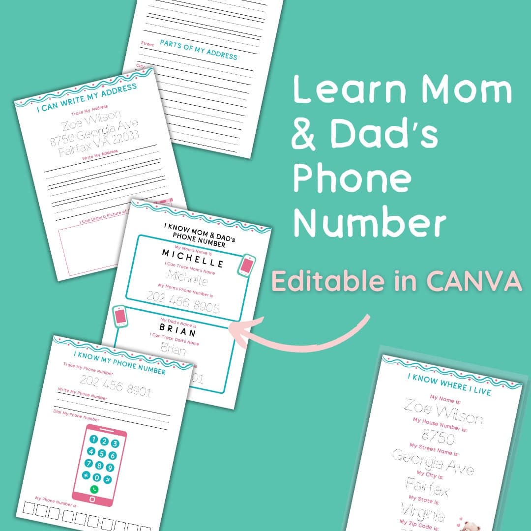 Printable Number Activity for Homeschool