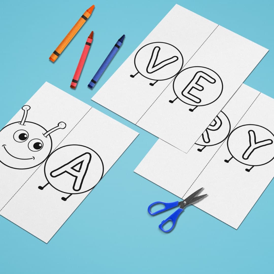 Name Puzzle Spring Activity