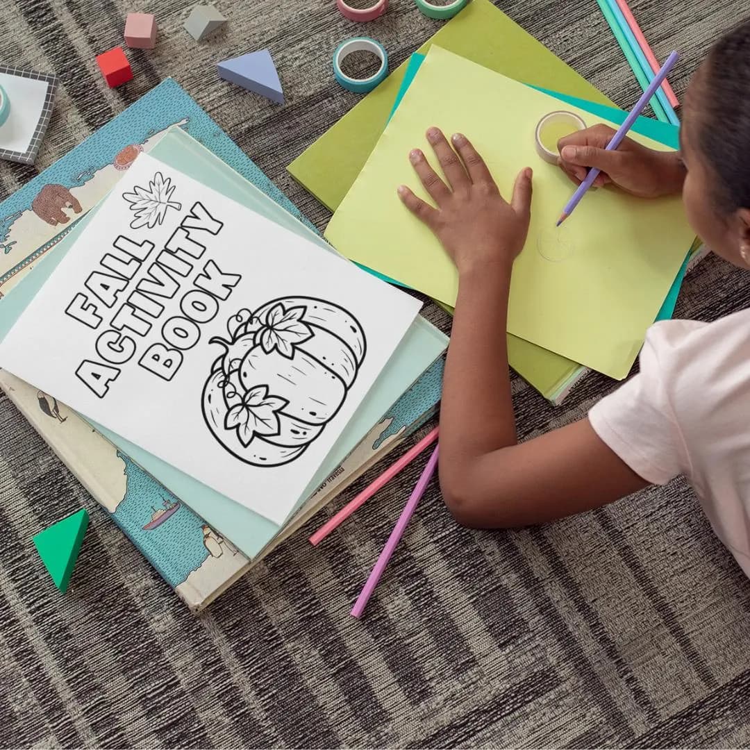 Busy Book Printable Autumn Activity