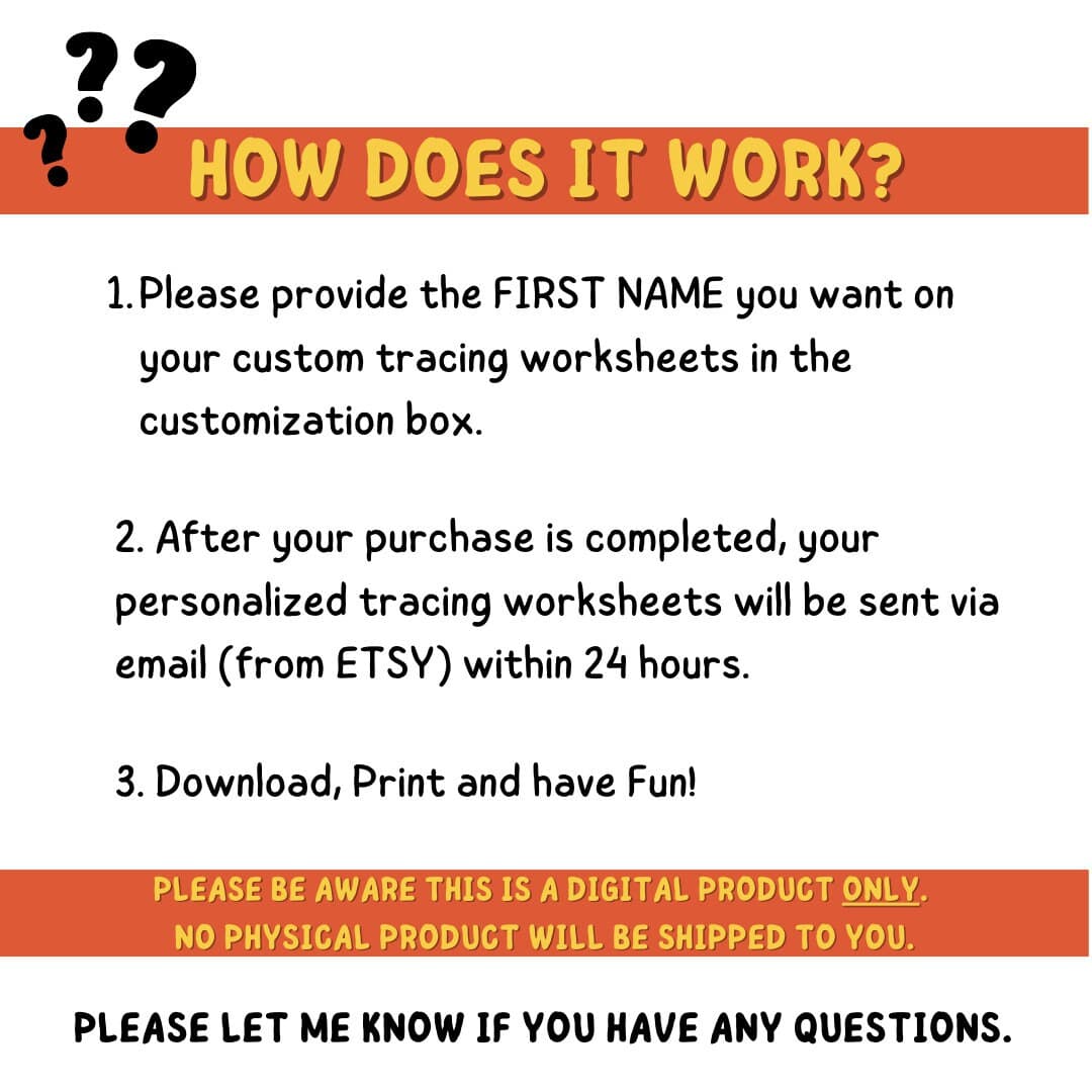 Preschool Name Tracing Sheet Custom Handwriting Practice Sheet Toddler Busy Book Learning Binder Homeschool Printable Learn to Write Name - image 5