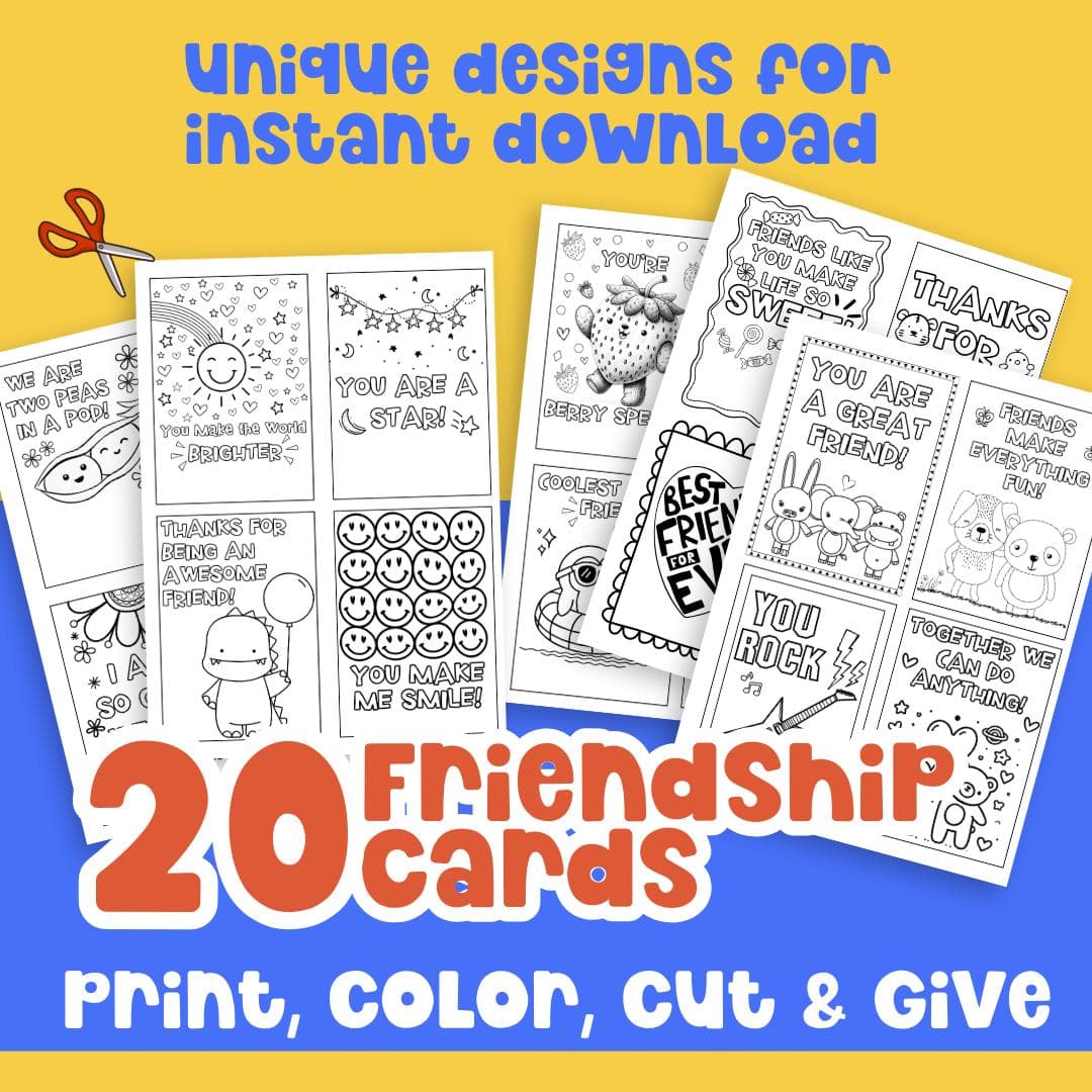 Spread Kindness Printable Coloring Card Page Kindness Activity Coloring Note Kid Friendship Lunchbox Card Positive Message Being Kind Design