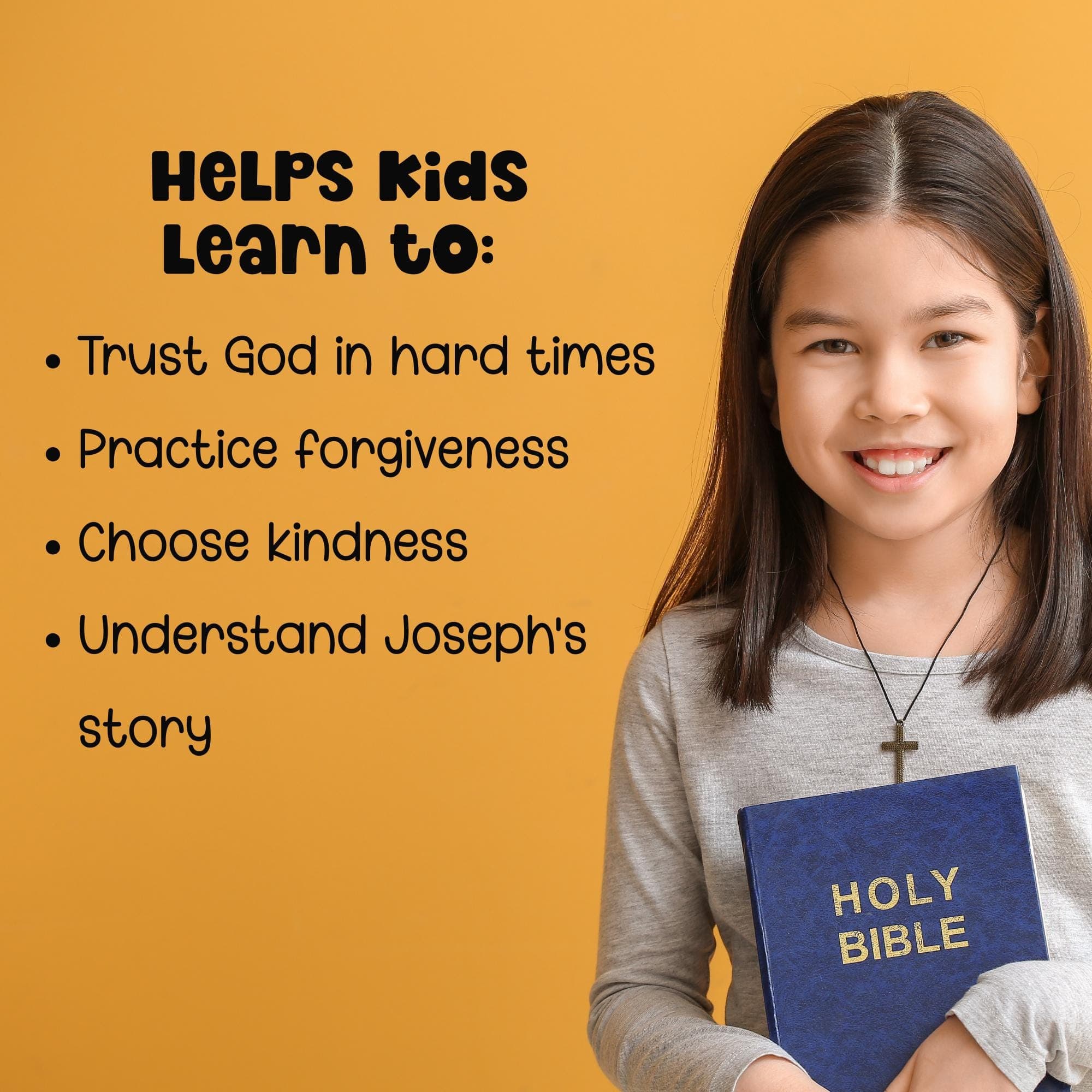 Joseph Bible Lesson for Kids Printable Old Testament Story of Joseph Activity Christian Homeschool Sunday School Scripture Study PDF - image 2