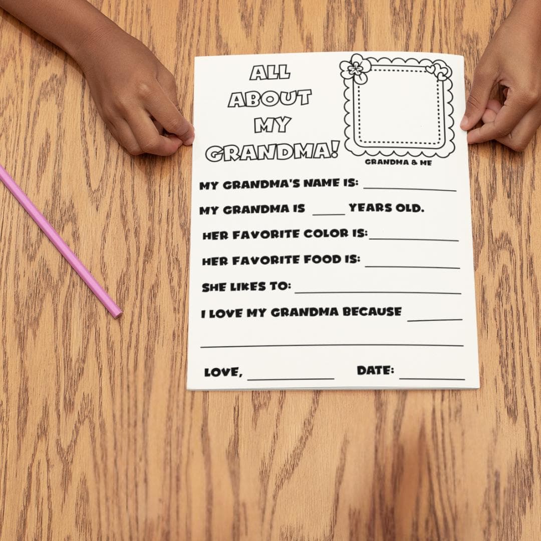 Easy Gift Mothers Day Activity