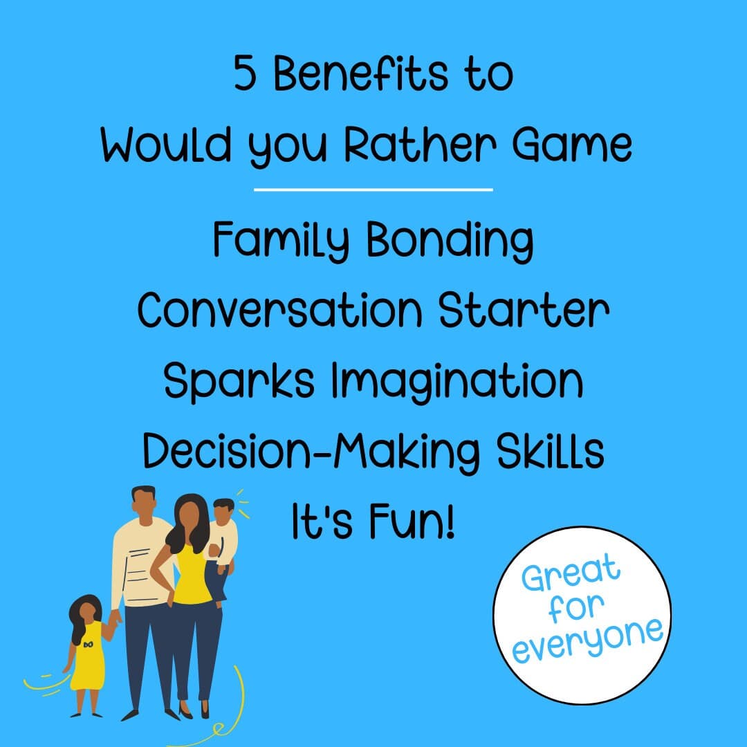 Would You Rather Kid Activity Travel Game Question Card Summer Travel Activity Roadtrip Game Kid Trivia Airplane Game Icebreaker Question - image 5