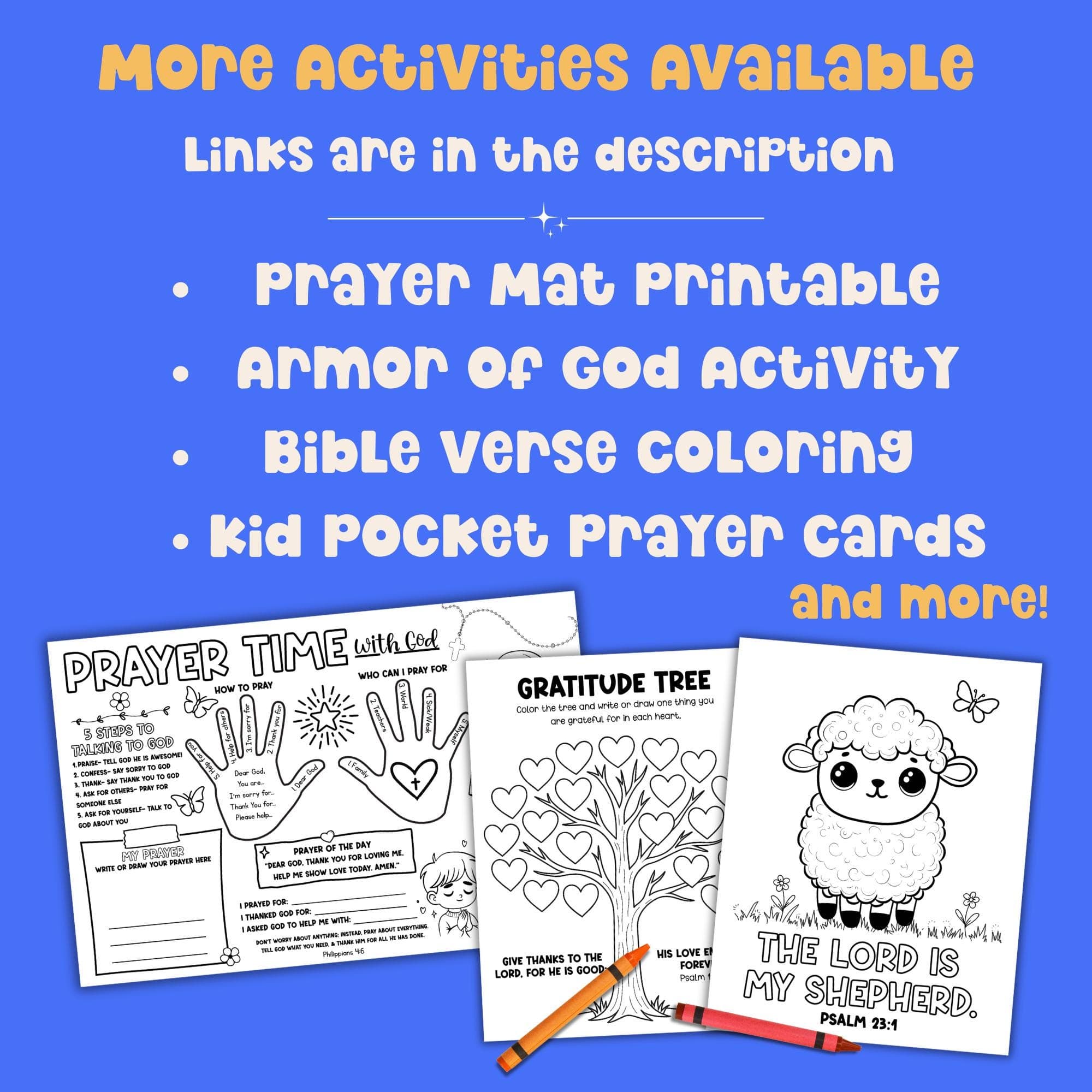 Jesus Feeds 5000 Activity Book: Bible Story, Puzzles, Coloring (Digital Download) - image 2