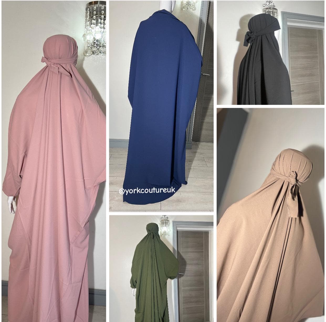 One piece Jilbab Abaya Jubba | Long Modest Prayer Dress for Muslim Women | Niqab one size Islamic Modest Hijab Everyday Wear Gift - image 3