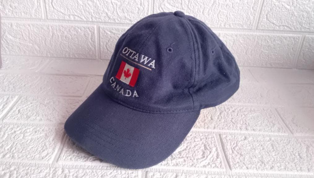 Dark Blue Ottawa Canada Baseball Cap, Collectible Gift, Travel Souvenir - image 2