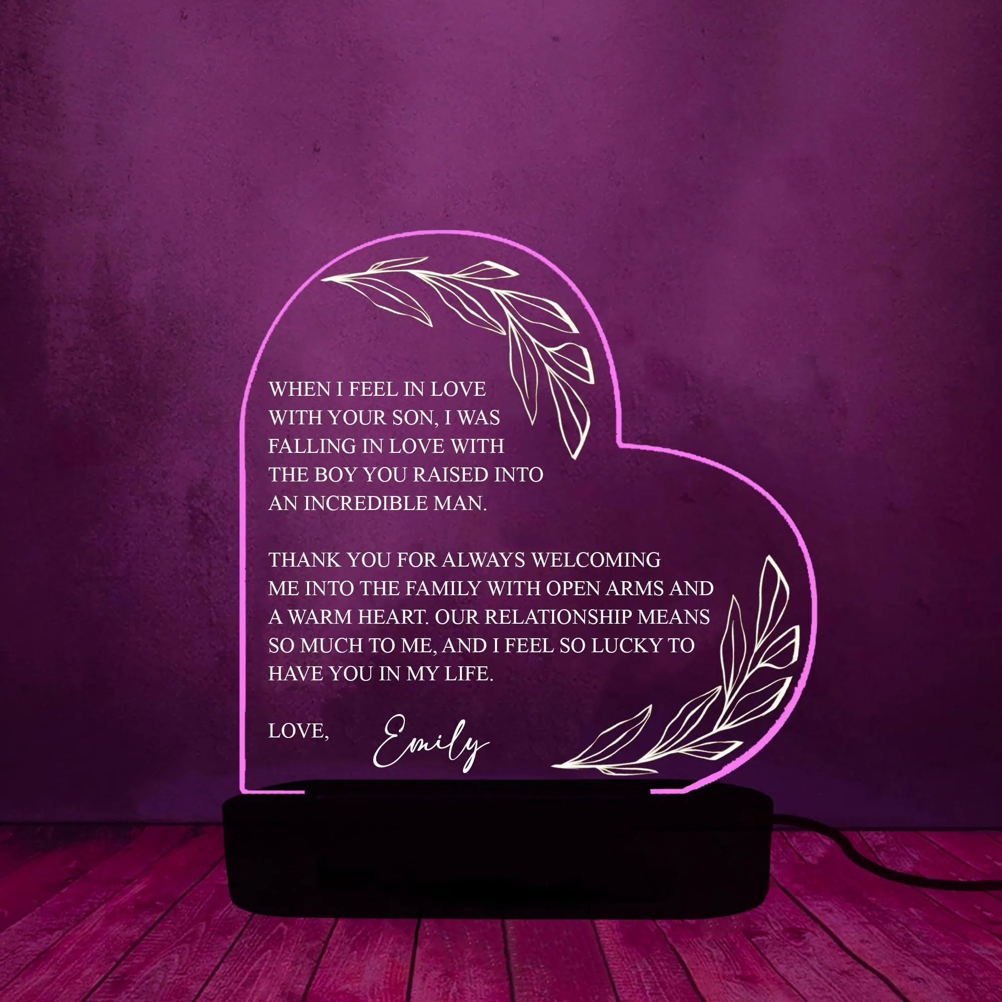 Personalized Mother of the Groom Gift,future mother in law Gift Plaque,Gift from Bride,Wedding Keepsake Gifts for mother in law,wedding gift - image 4