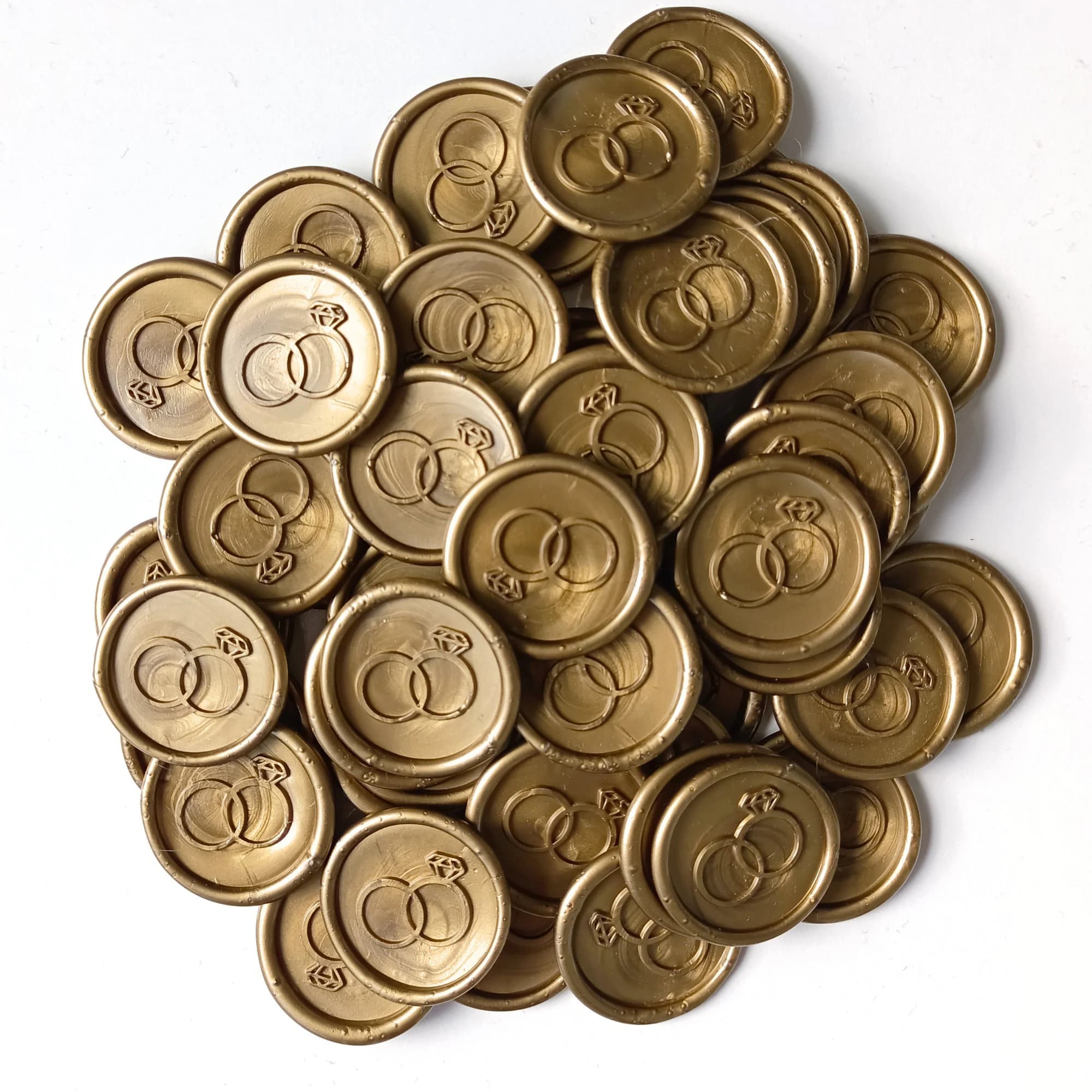 Wax Seal Stickers Wedding wax seal initial wax seals monogram wax seals - image 5