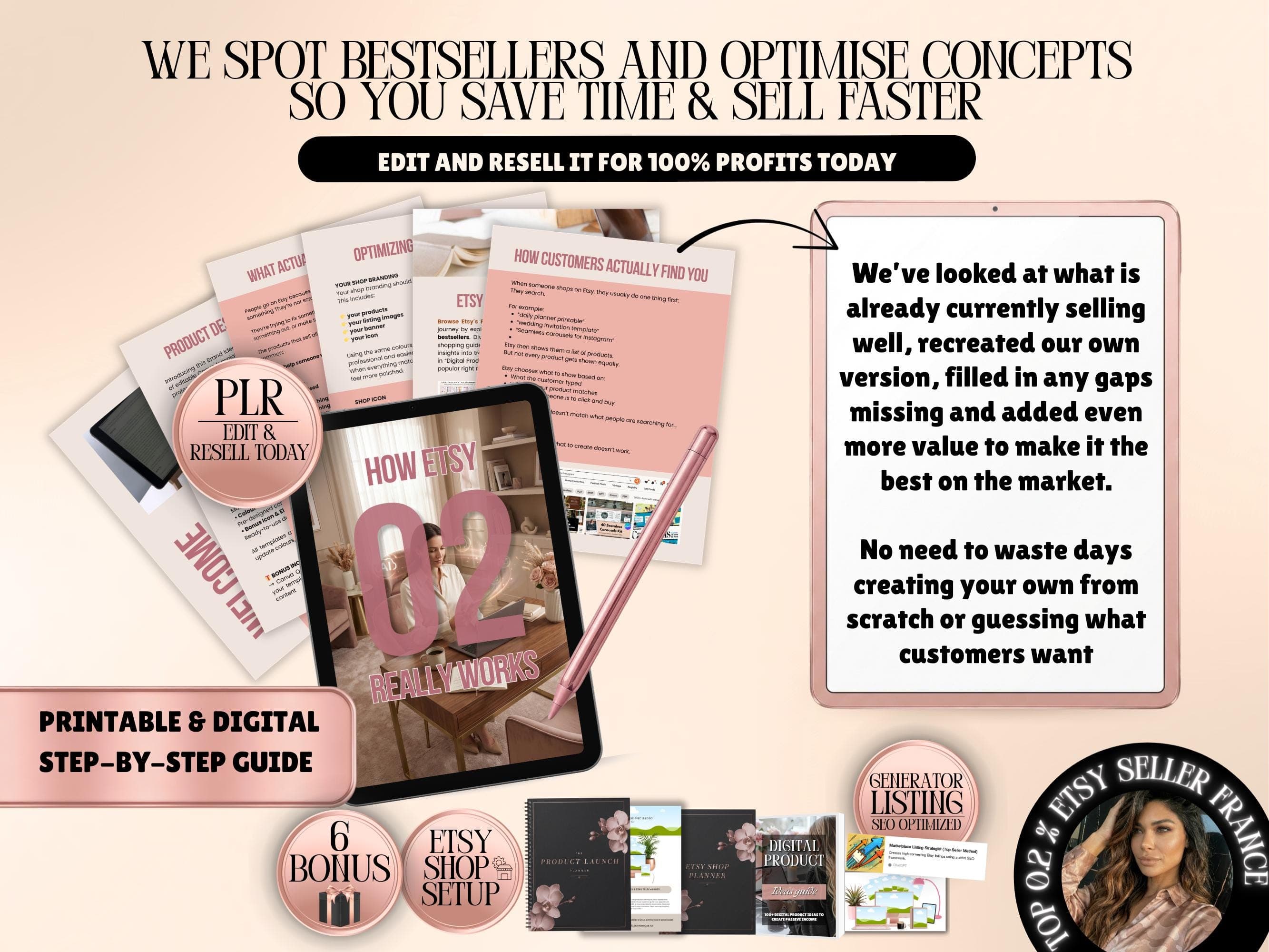 Etsy digital products beginners guide to create and sell digital products for daily sales