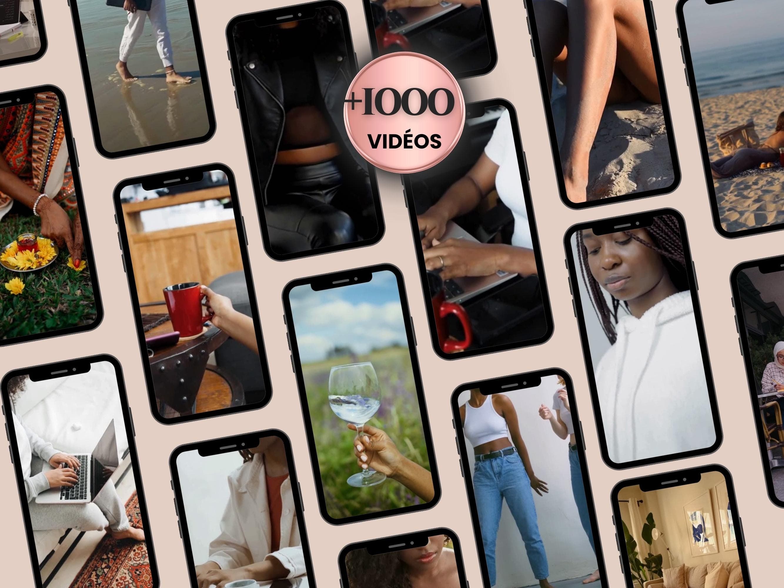 Faceless melanin videos pour stratégie social media et branding