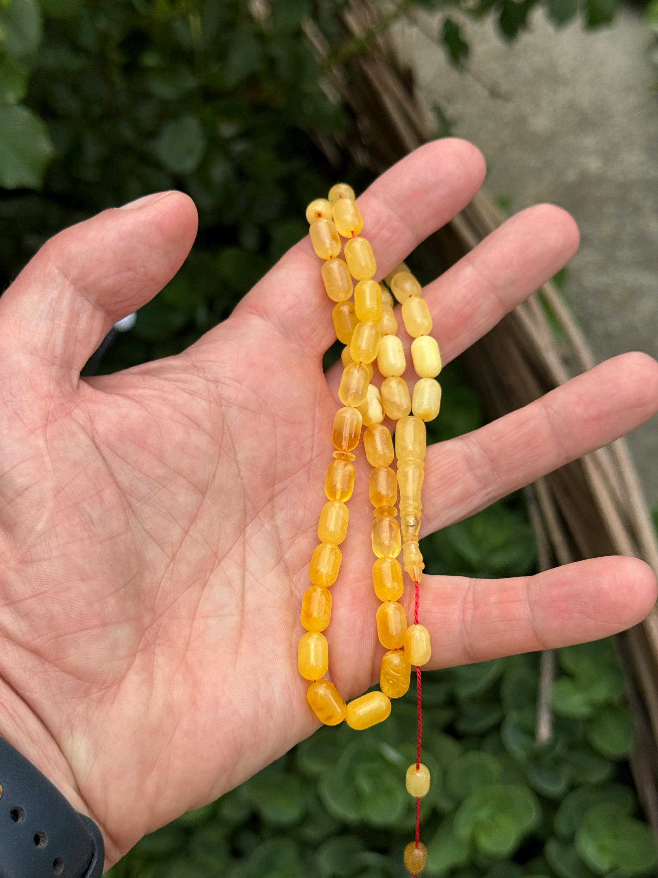 Royal Baltic Amber Islamic Prayer, 39 Beads, 15.7 g Rosary,Amber Rosary, Tesbih, subha, misbaha, kehribar, pure amber