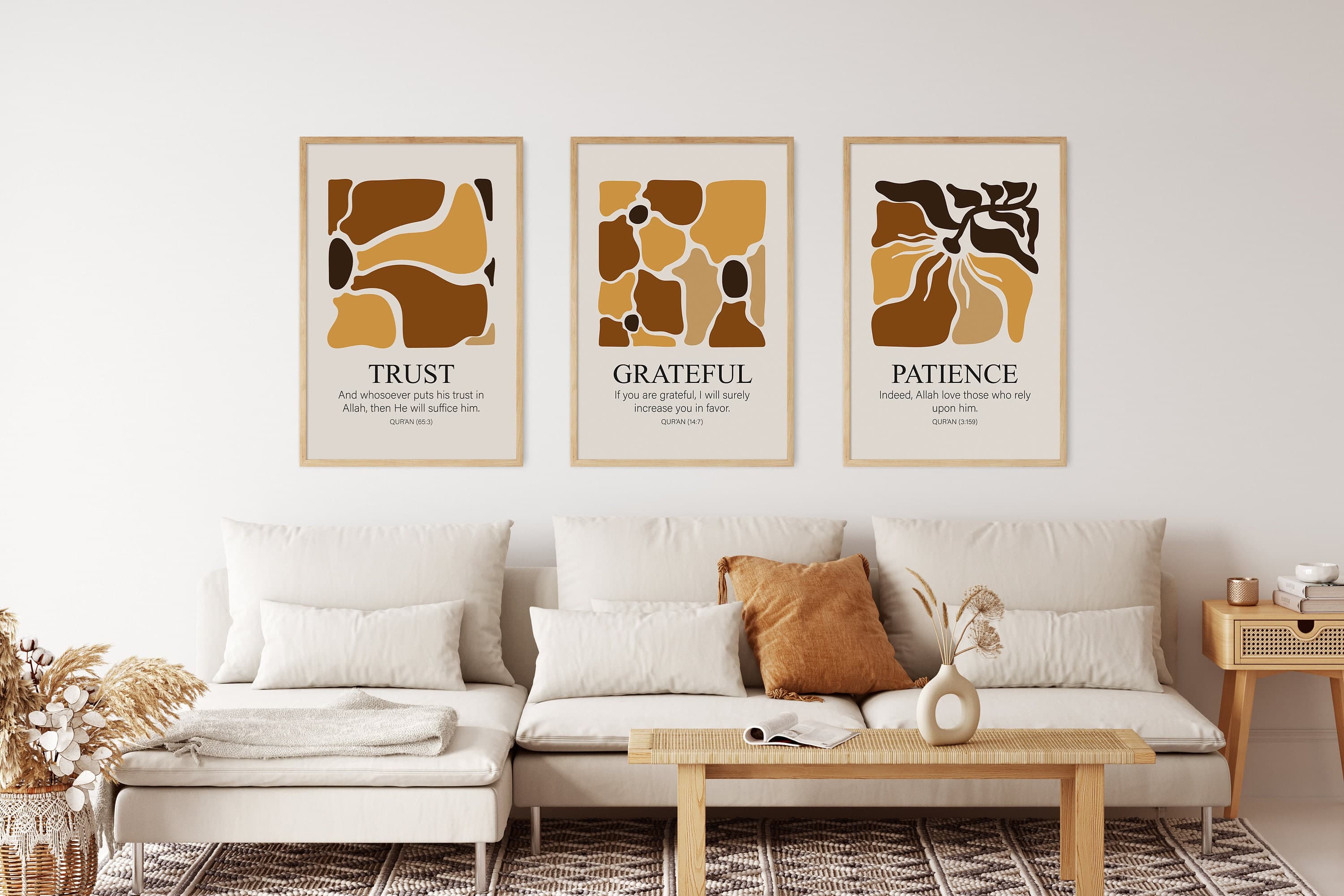 Step into a world of elegance with our Etsy-exclusive Islamic printable art. Modern designs rooted in tradition bring sophistication to your space. Elevate your home decor instantly!