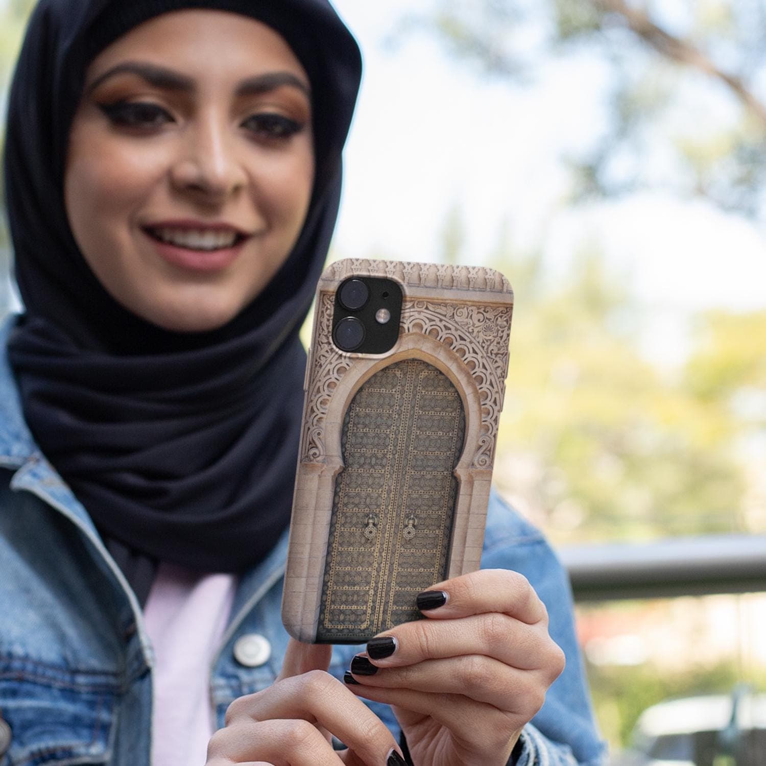 Moroccan Arched Door Phone Case | Ornate Brass Doorway iPhone Case - image 4