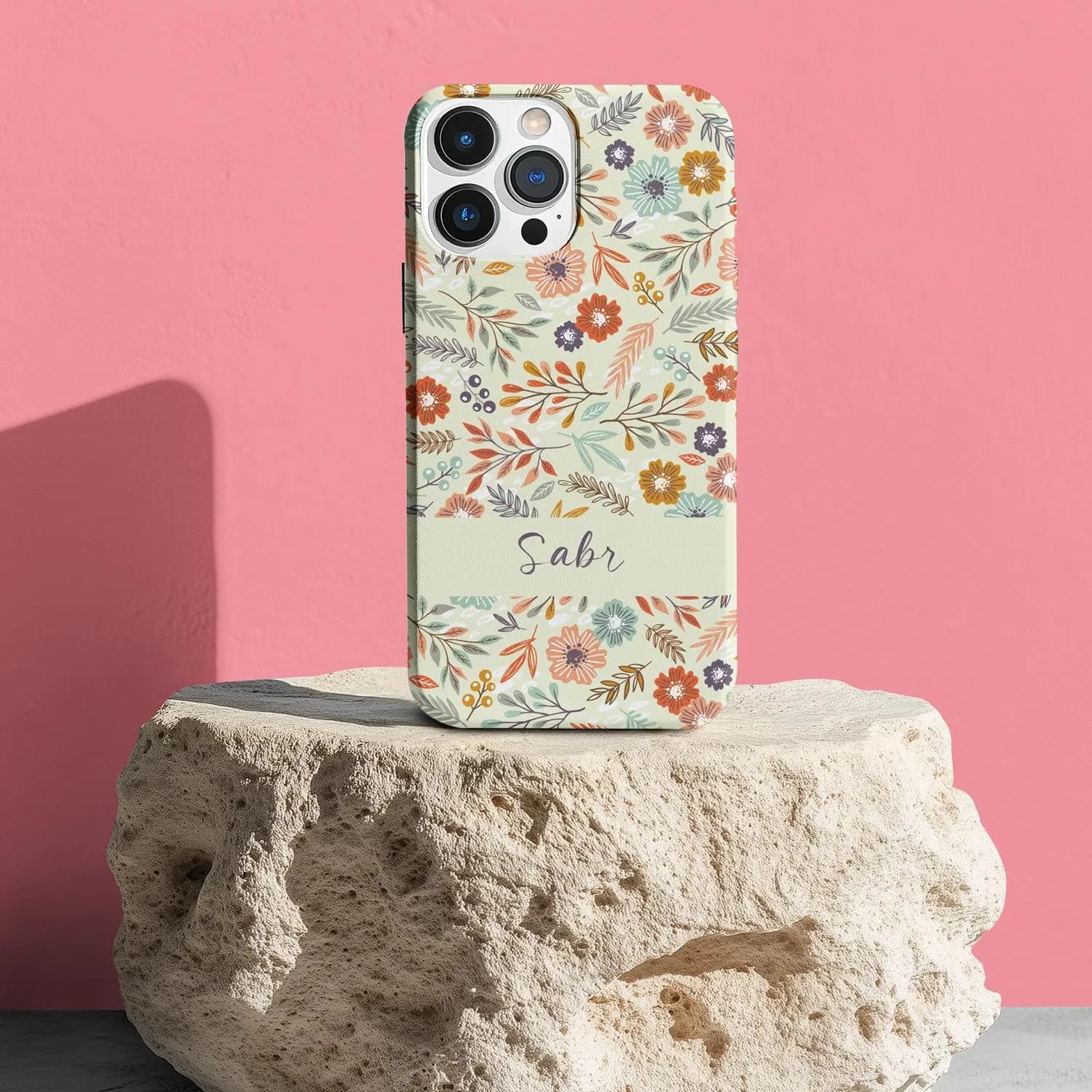 Sabr Floral Tough Phone Case, Personalized Muslim Gift - image 5