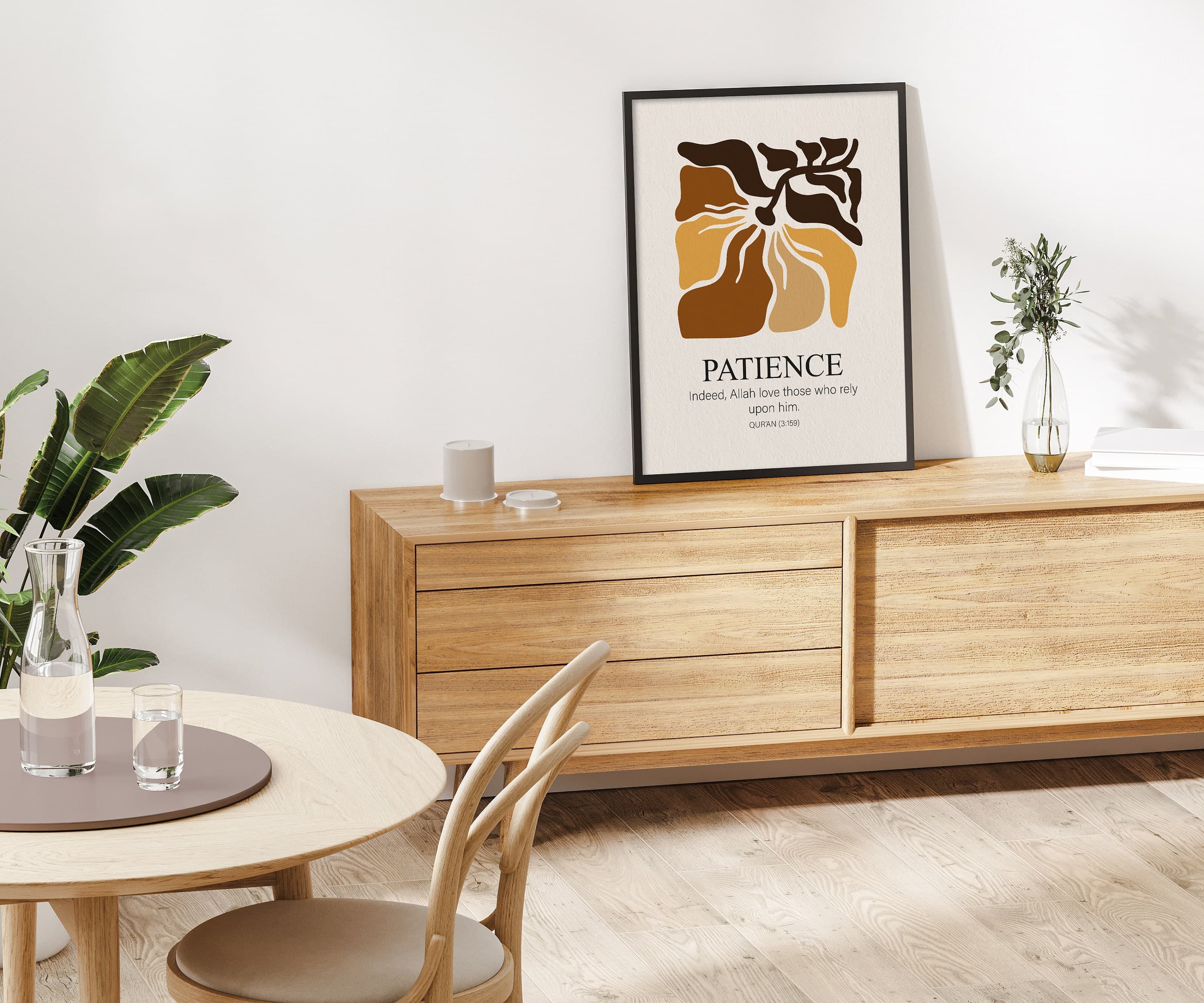 Step into a world of elegance with our Etsy-exclusive Islamic printable art. Modern designs rooted in tradition bring sophistication to your space. Elevate your home decor instantly!