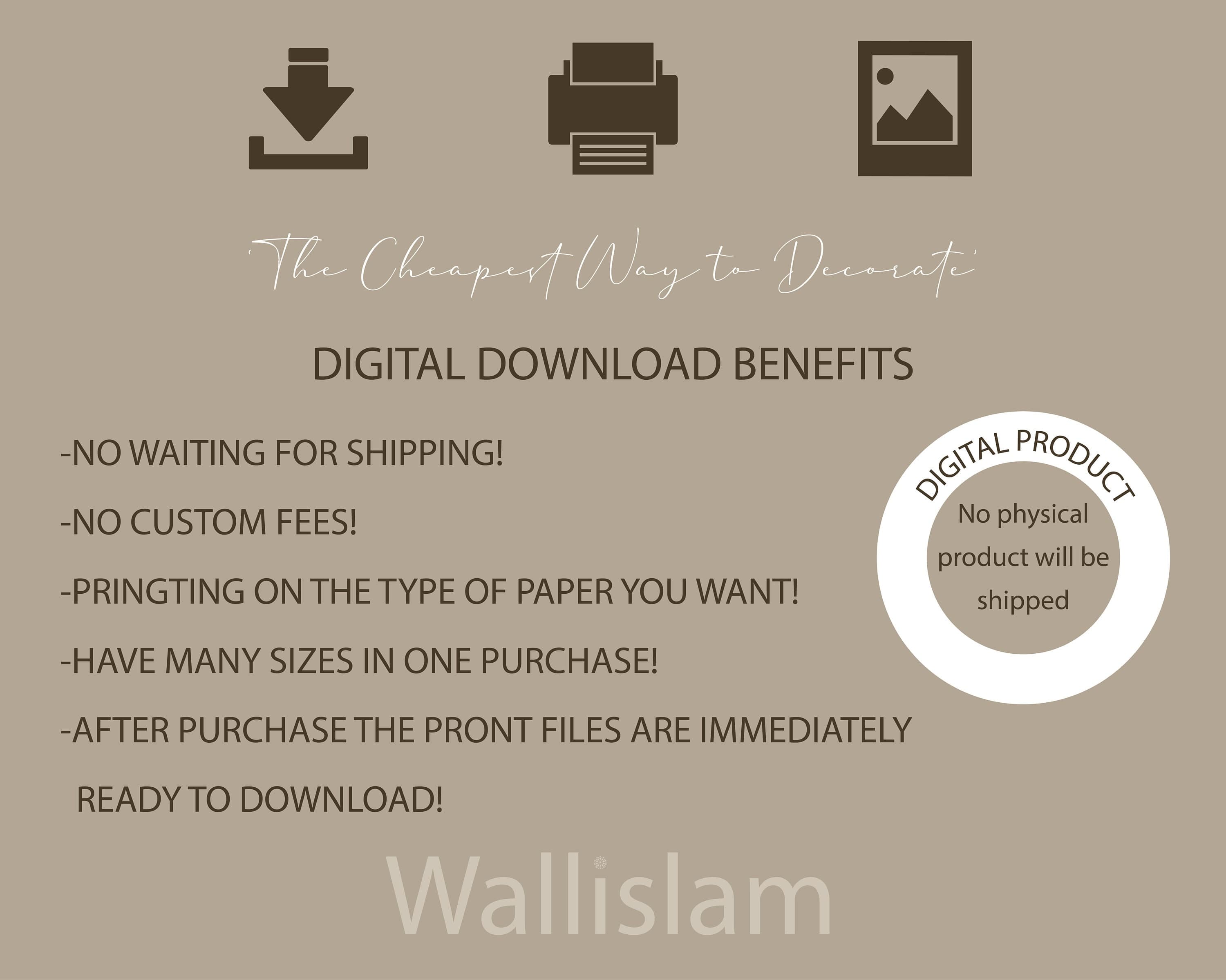 Embrace Ramadan with our Printable Digital Islamic Ramadan Wall Art on Etsy. This minimalist art print beautifully integrates essential Ramadan rules, offering a modern touch to your decor. Ideal for contemporary homes.