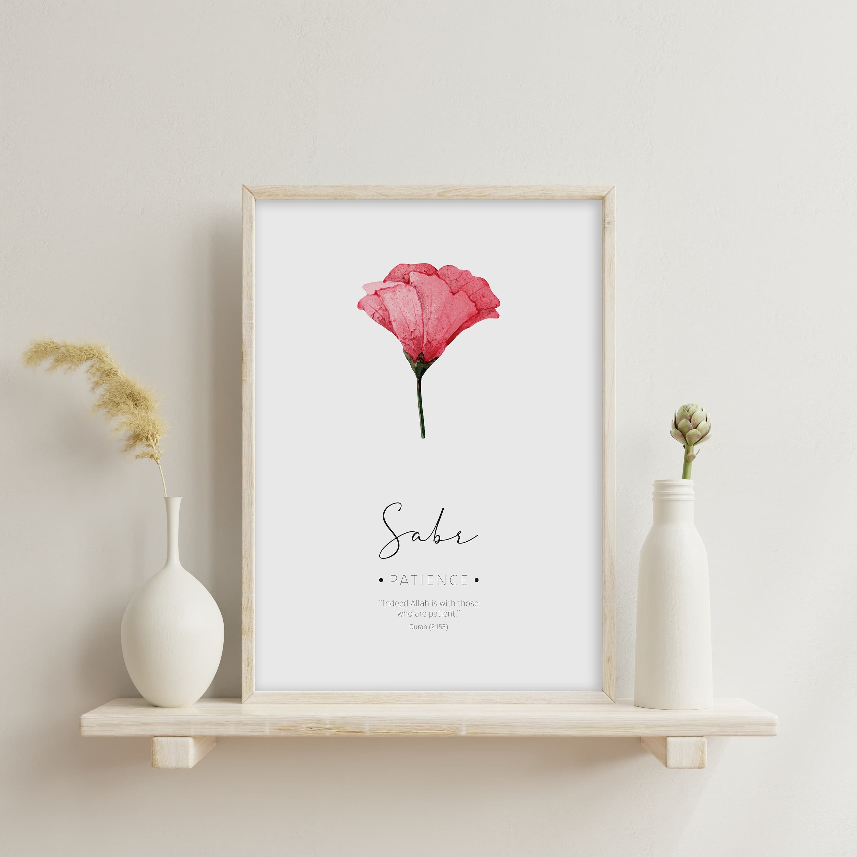 Discover the Beauty of Etsy Islamic Wall Decor - Featuring Digital Islamic Art, Quranic Calligraphy, Mosque Silhouette, and Geometric Patterns - Transform Your Space into an Oasis of Spiritual Elegance and Contemporary Sophistication.