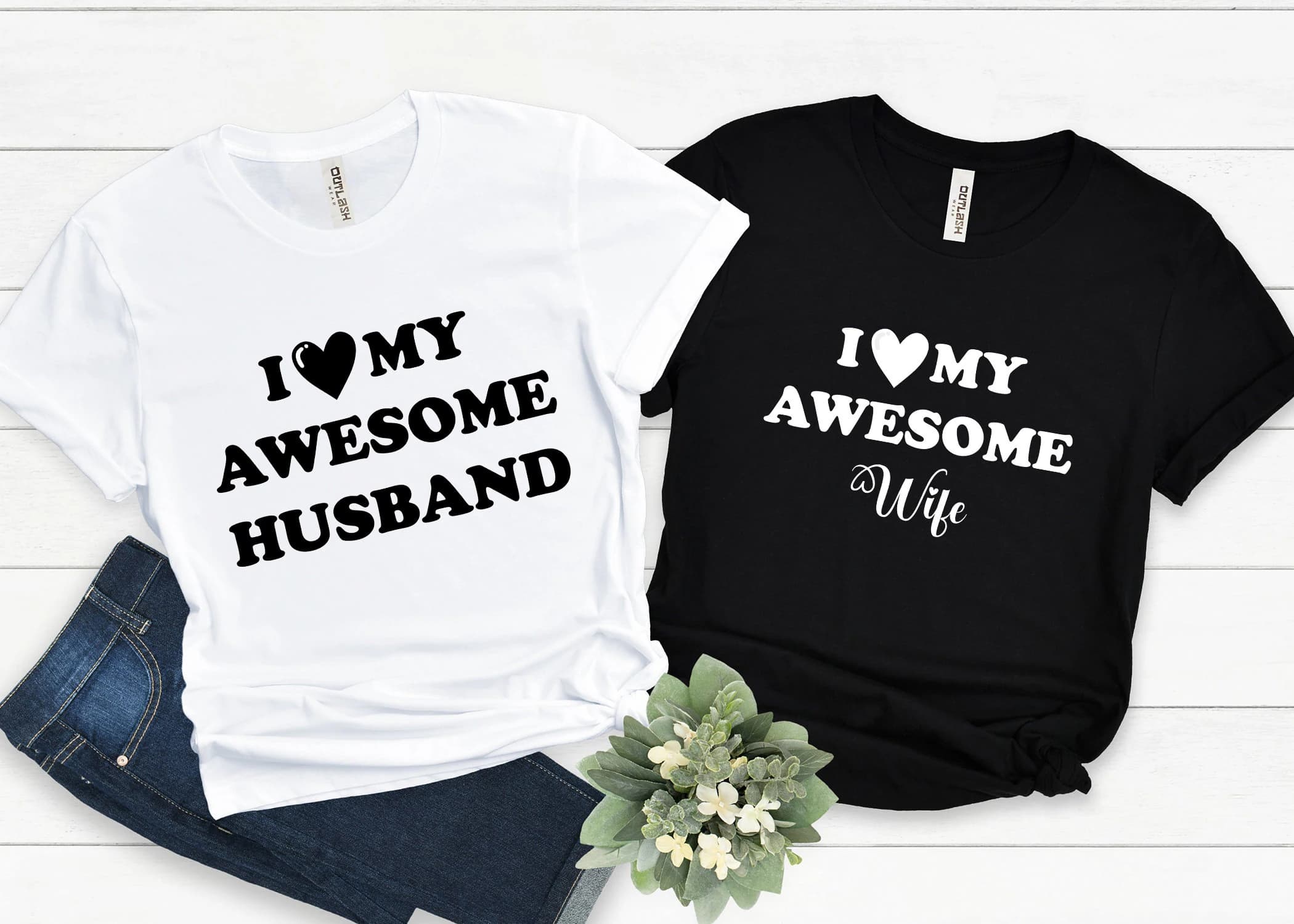 I Love My Wife Shirt, Husband Valentine Gift, Married Couple T-shirt, Love Statement Tee