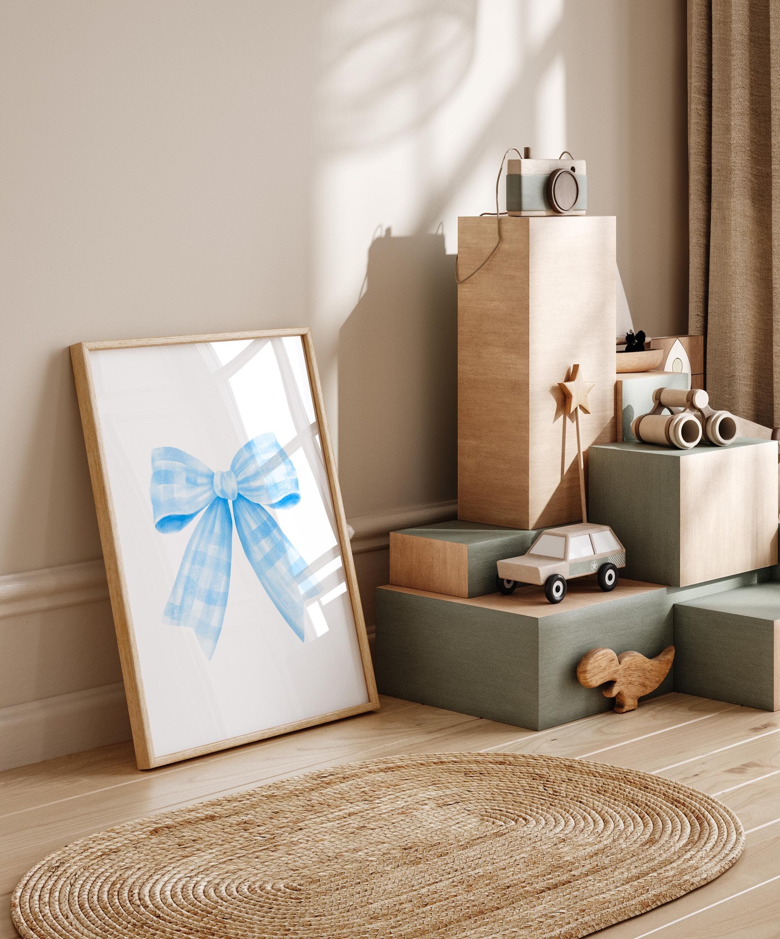 custom name bow wall art